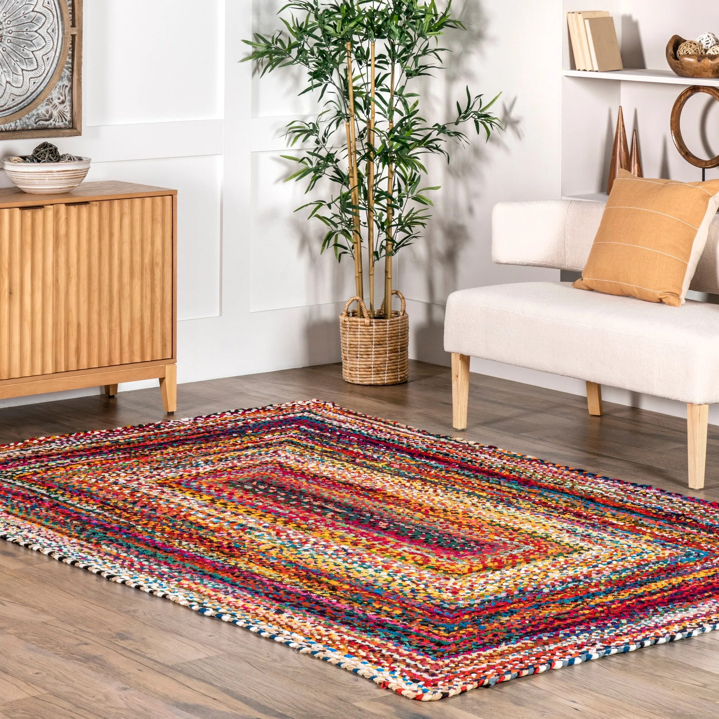 Nuloom Jessia Bohemian Cotton Area Rug