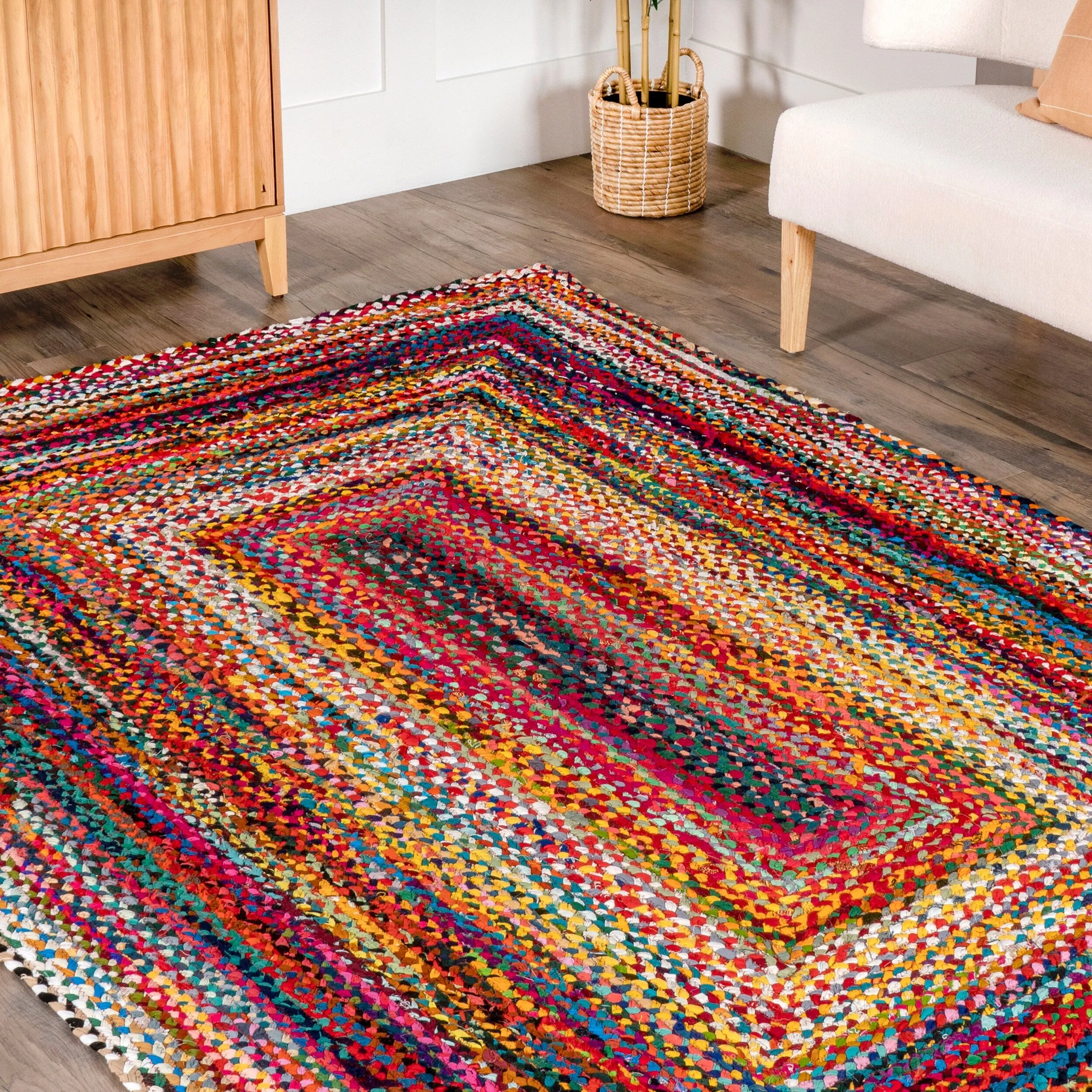 Nuloom Jessia Bohemian Cotton Area Rug