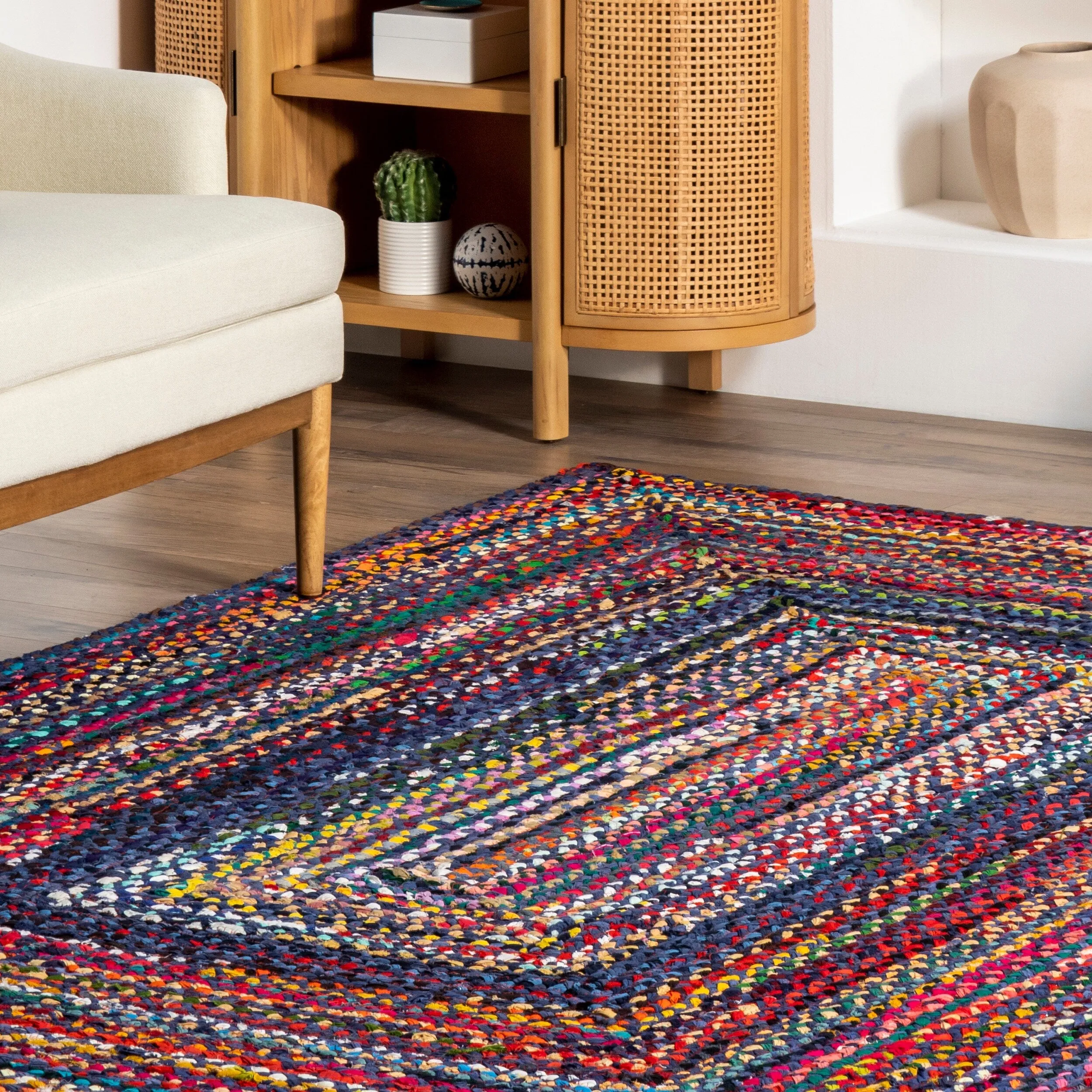 Nuloom Jessia Bohemian Cotton Area Rug