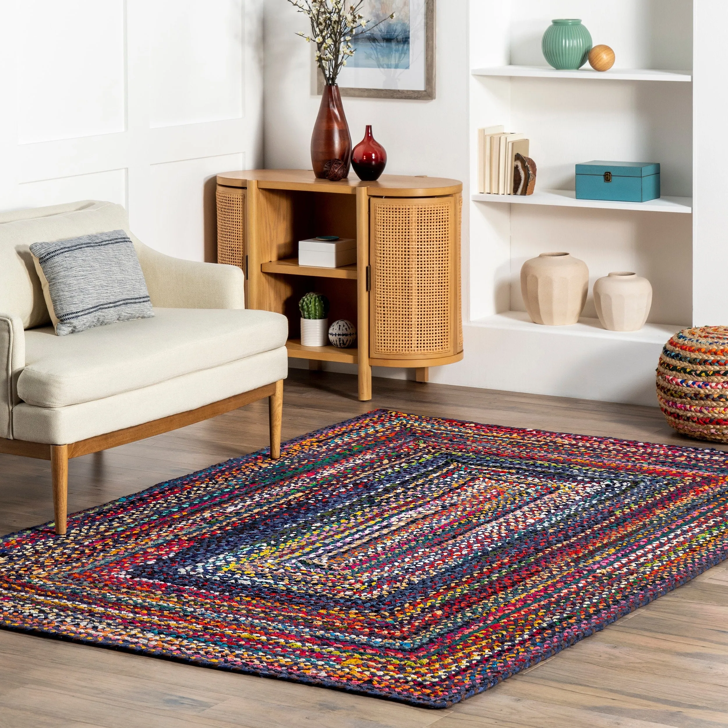 Nuloom Jessia Bohemian Cotton Area Rug