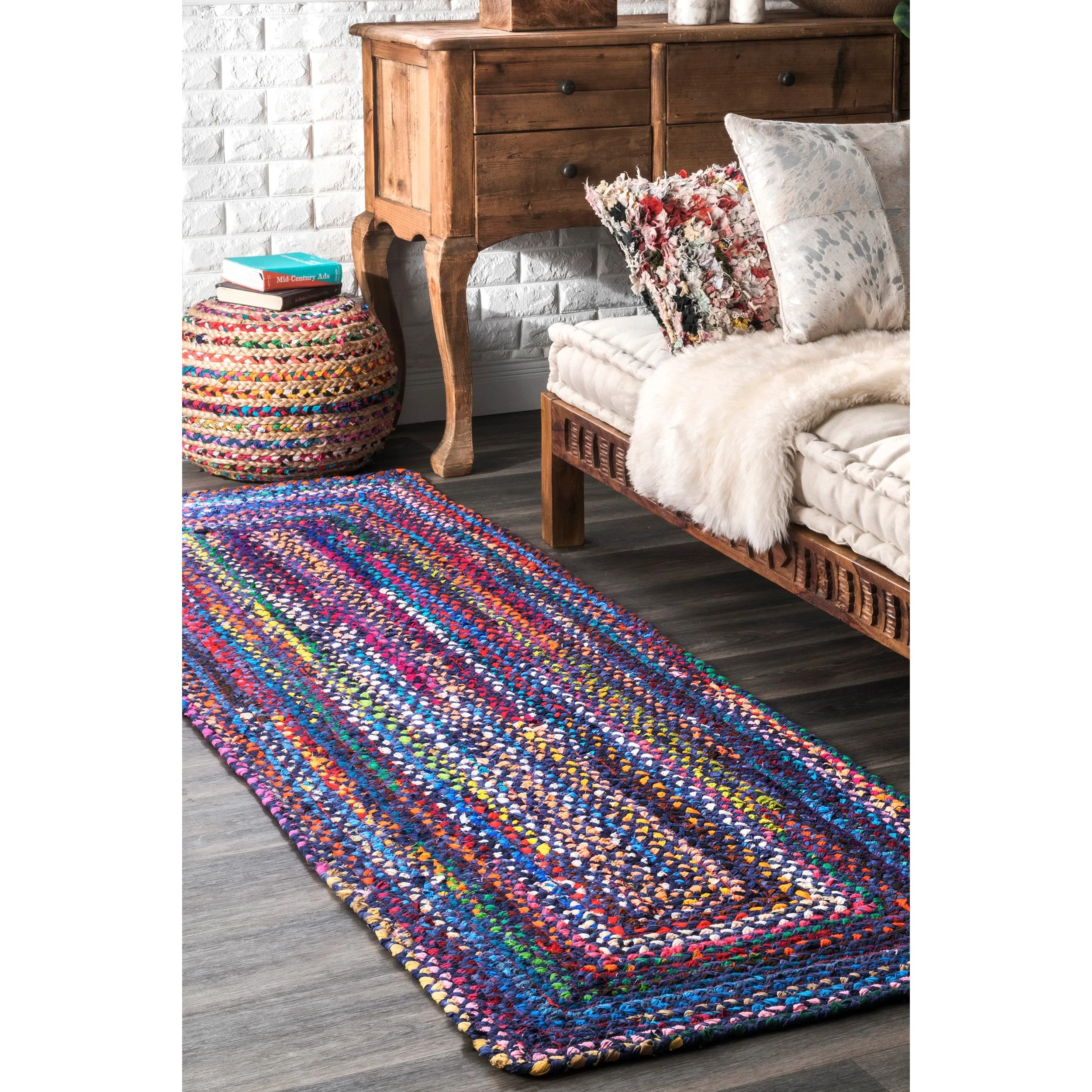 Nuloom Jessia Bohemian Cotton Area Rug