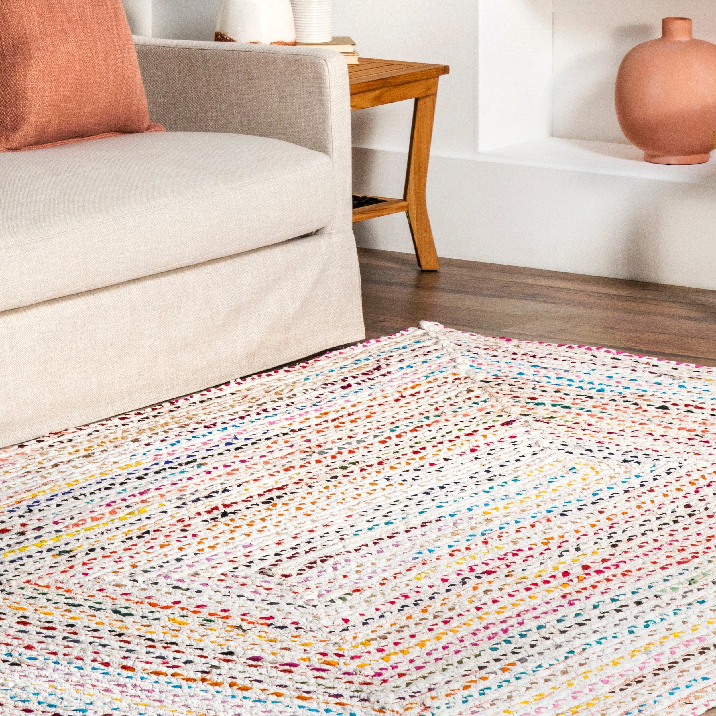 Nuloom Jessia Bohemian Cotton Area Rug