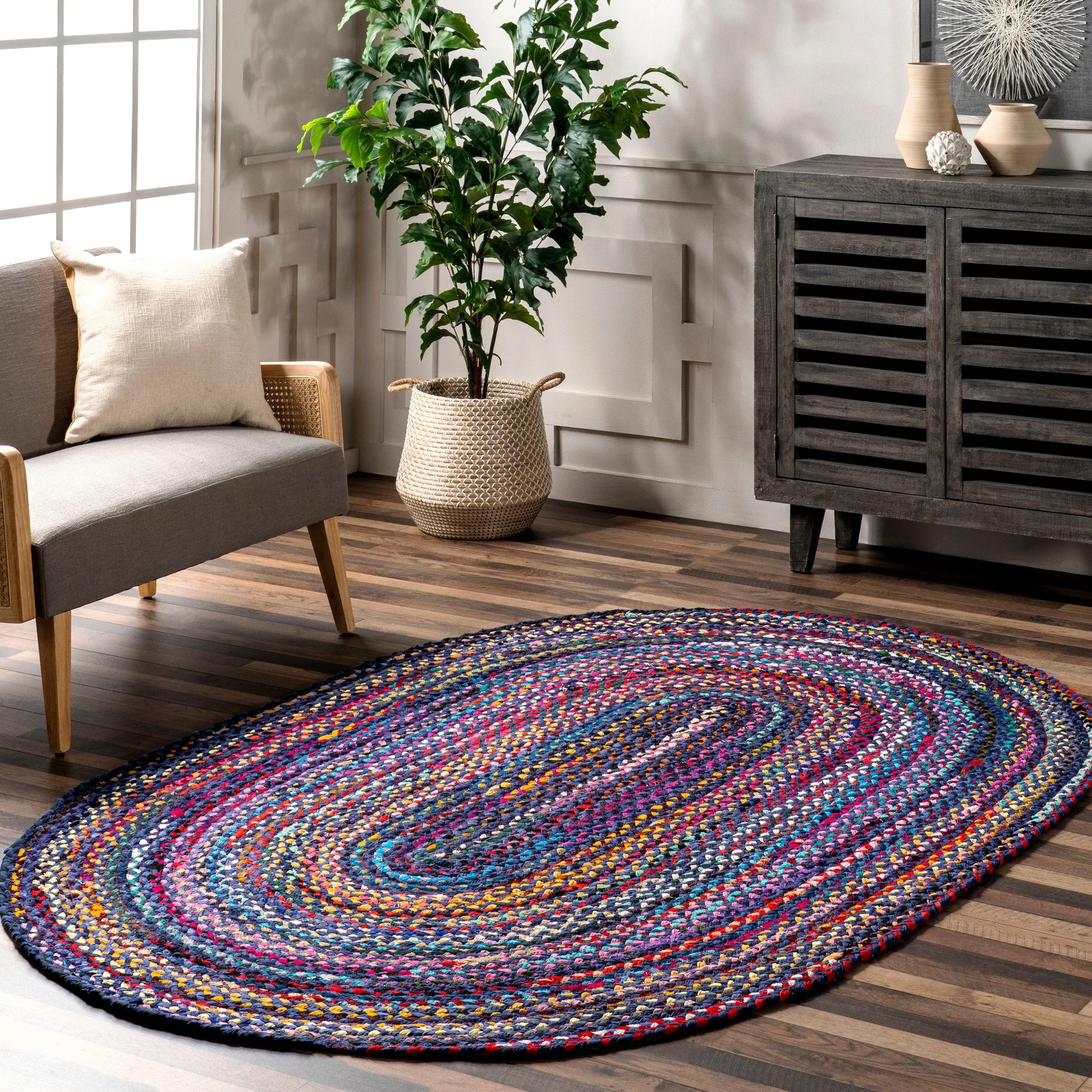 Nuloom Jessia Bohemian Cotton Area Rug