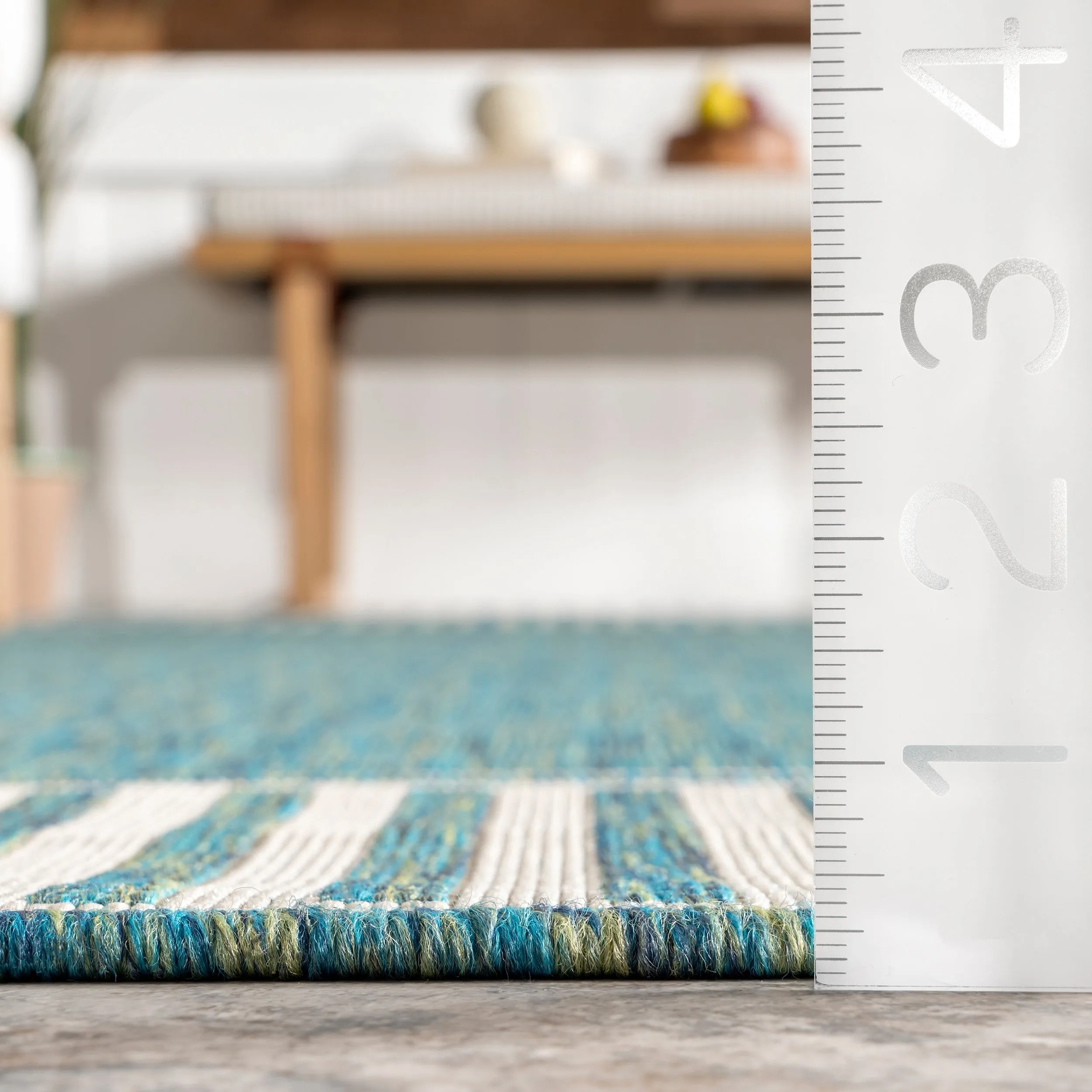 Nuloom Leah Classic Bordered Indoor/Outdoor Area Rug
