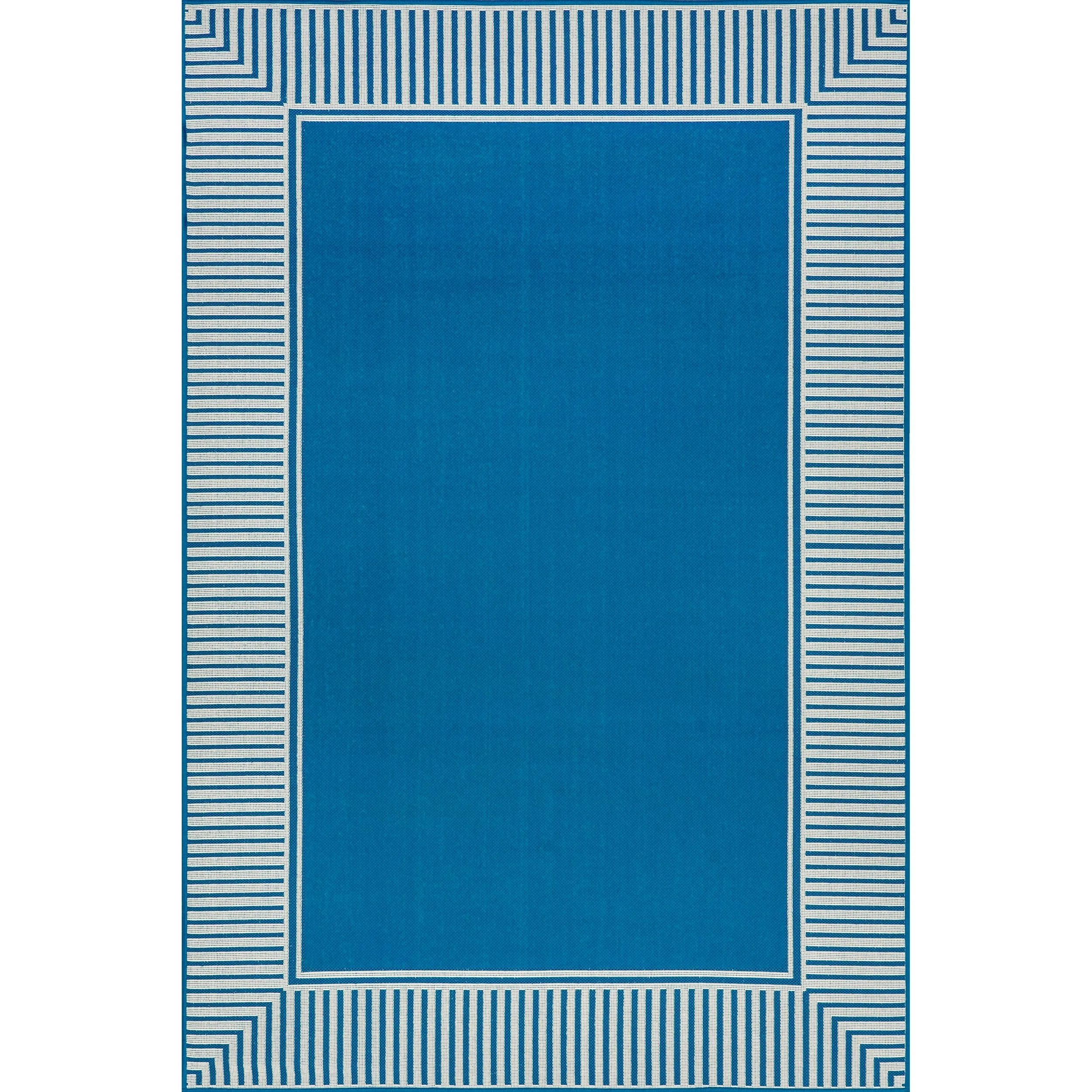 Nuloom Leah Classic Bordered Indoor/Outdoor Area Rug