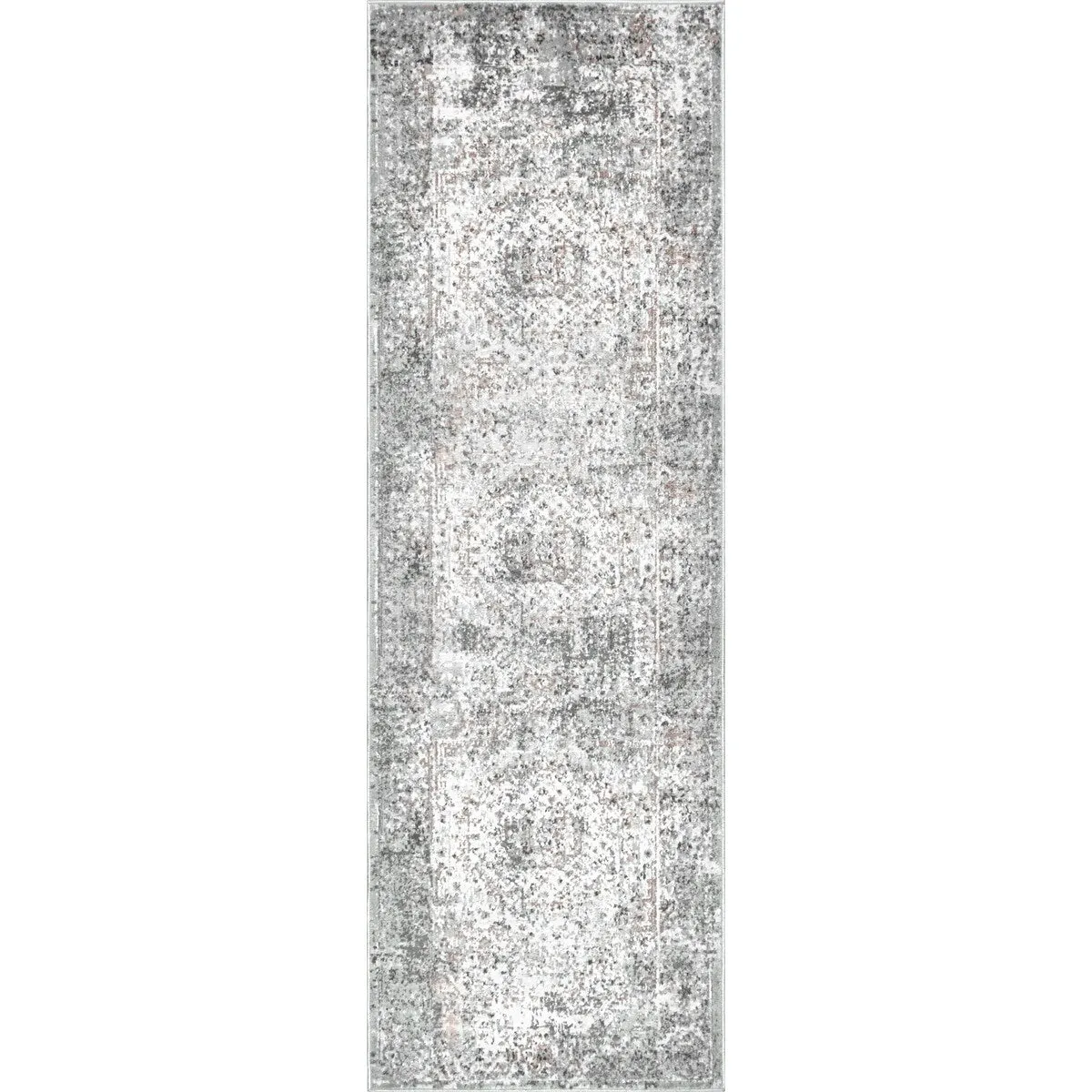 Nuloom Lola Distressed Medallion Area Rug
