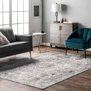 Nuloom Lola Distressed Medallion Area Rug