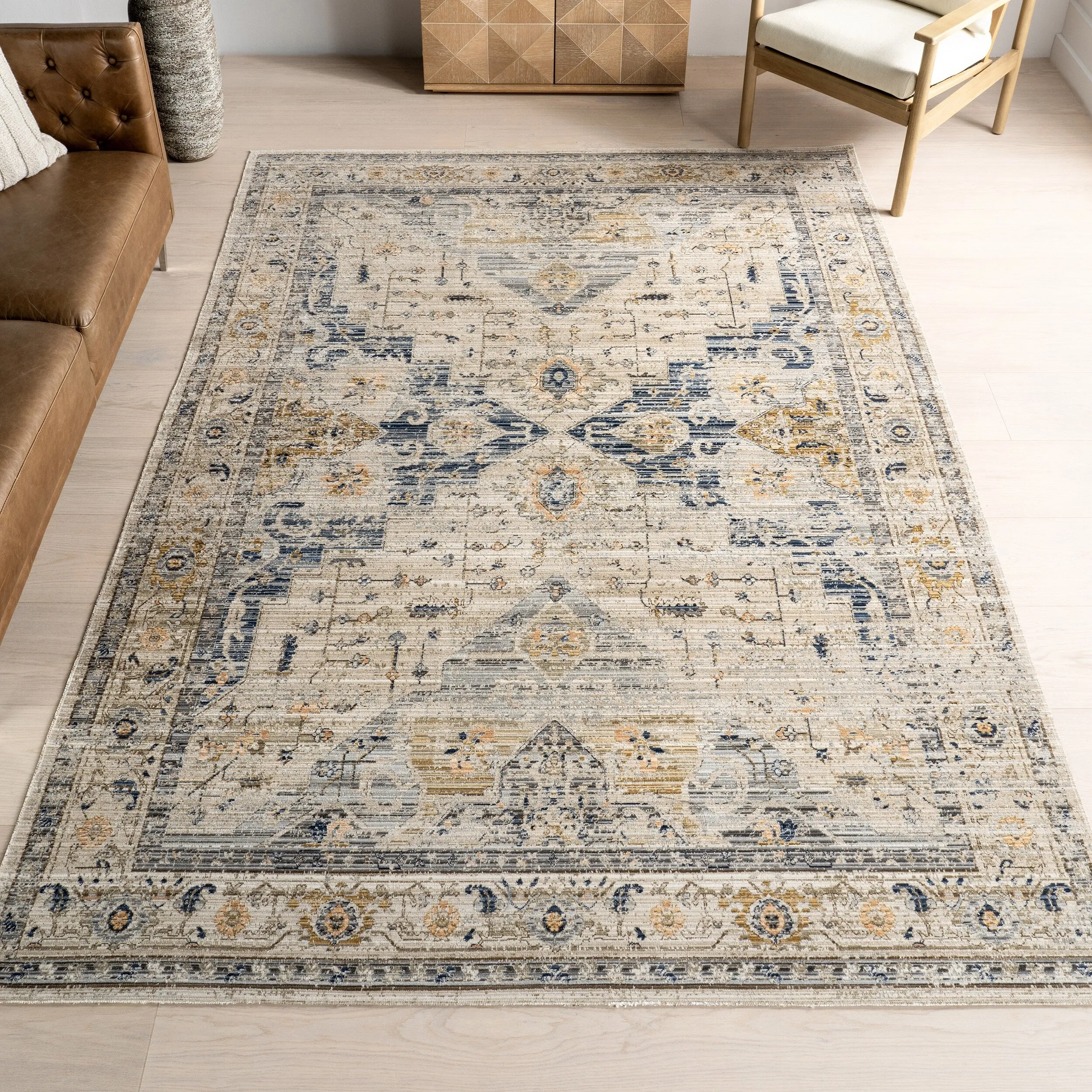 Nuloom Martha Medallion Indoor/Outdoor Area Rug