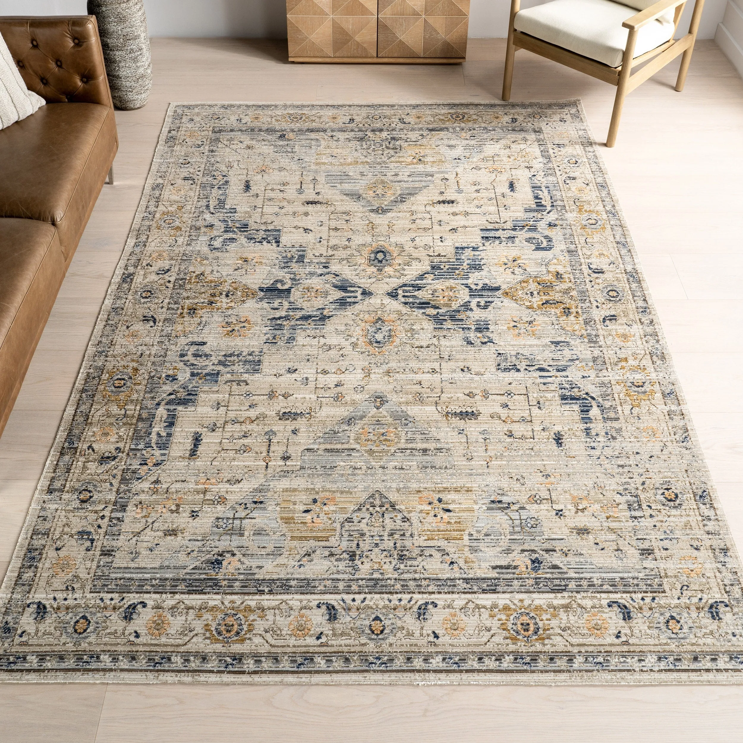 Nuloom Martha Medallion Indoor/Outdoor Area Rug