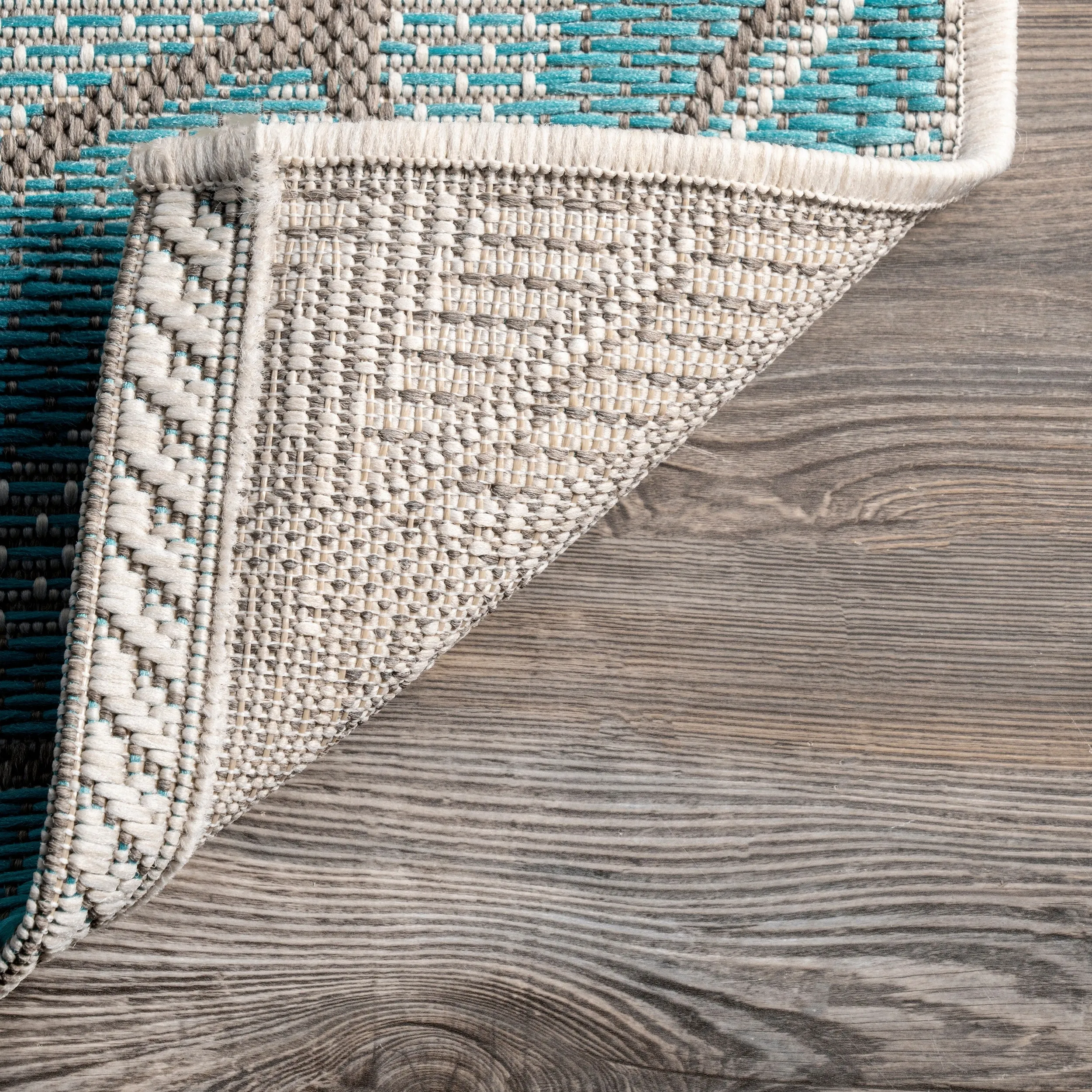 Nuloom Modern Floral Outdoor/ Indoor Porch Area Rug