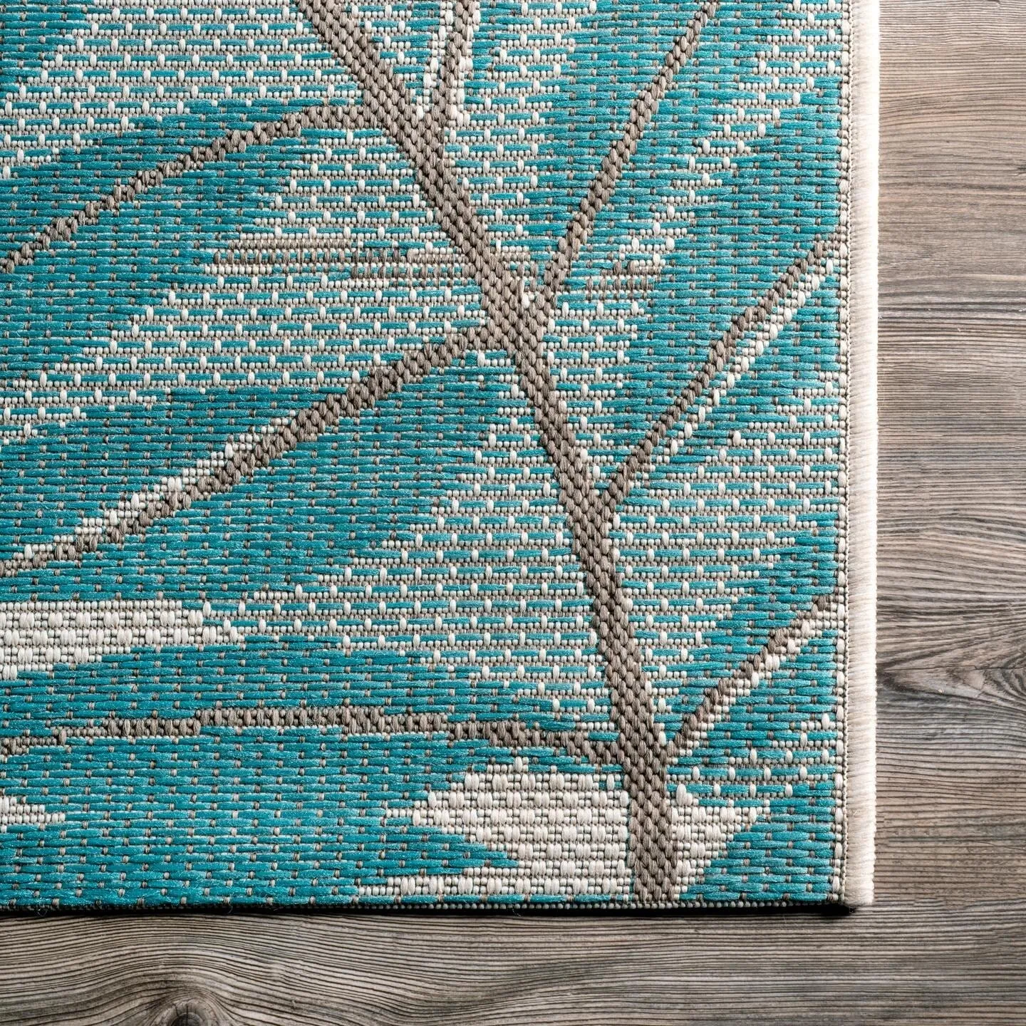 Nuloom Modern Floral Outdoor/ Indoor Porch Area Rug