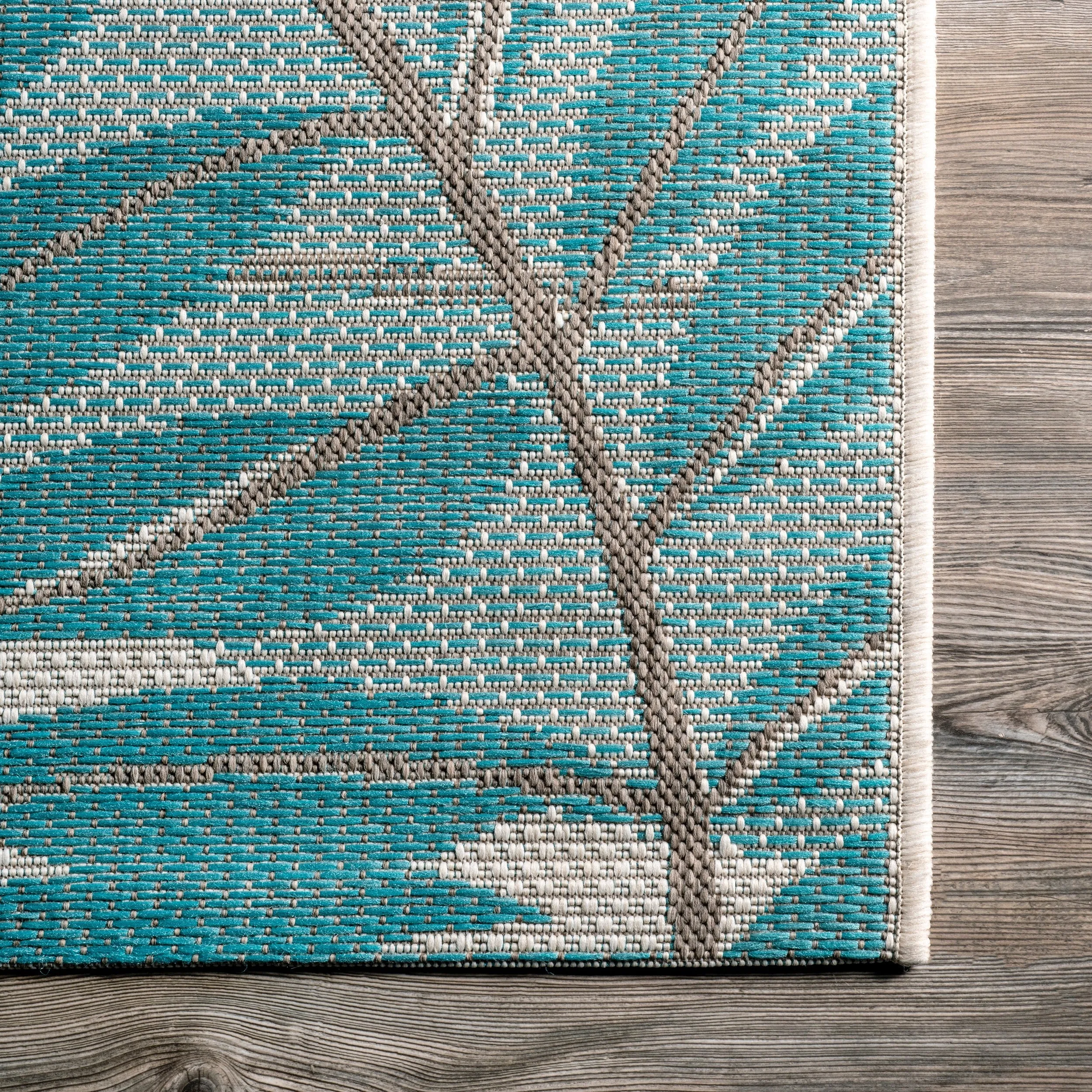 Nuloom Modern Floral Outdoor/ Indoor Porch Area Rug