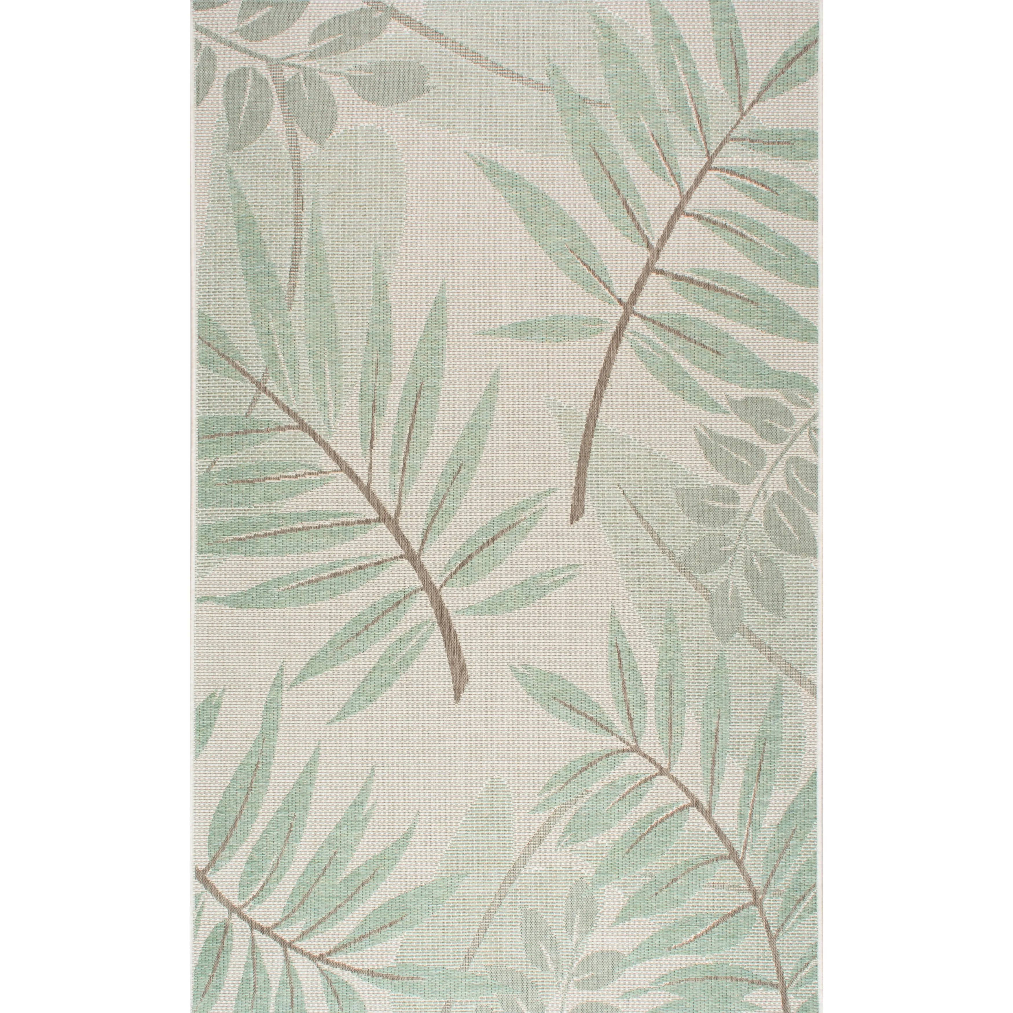 Nuloom Modern Floral Outdoor/ Indoor Porch Area Rug