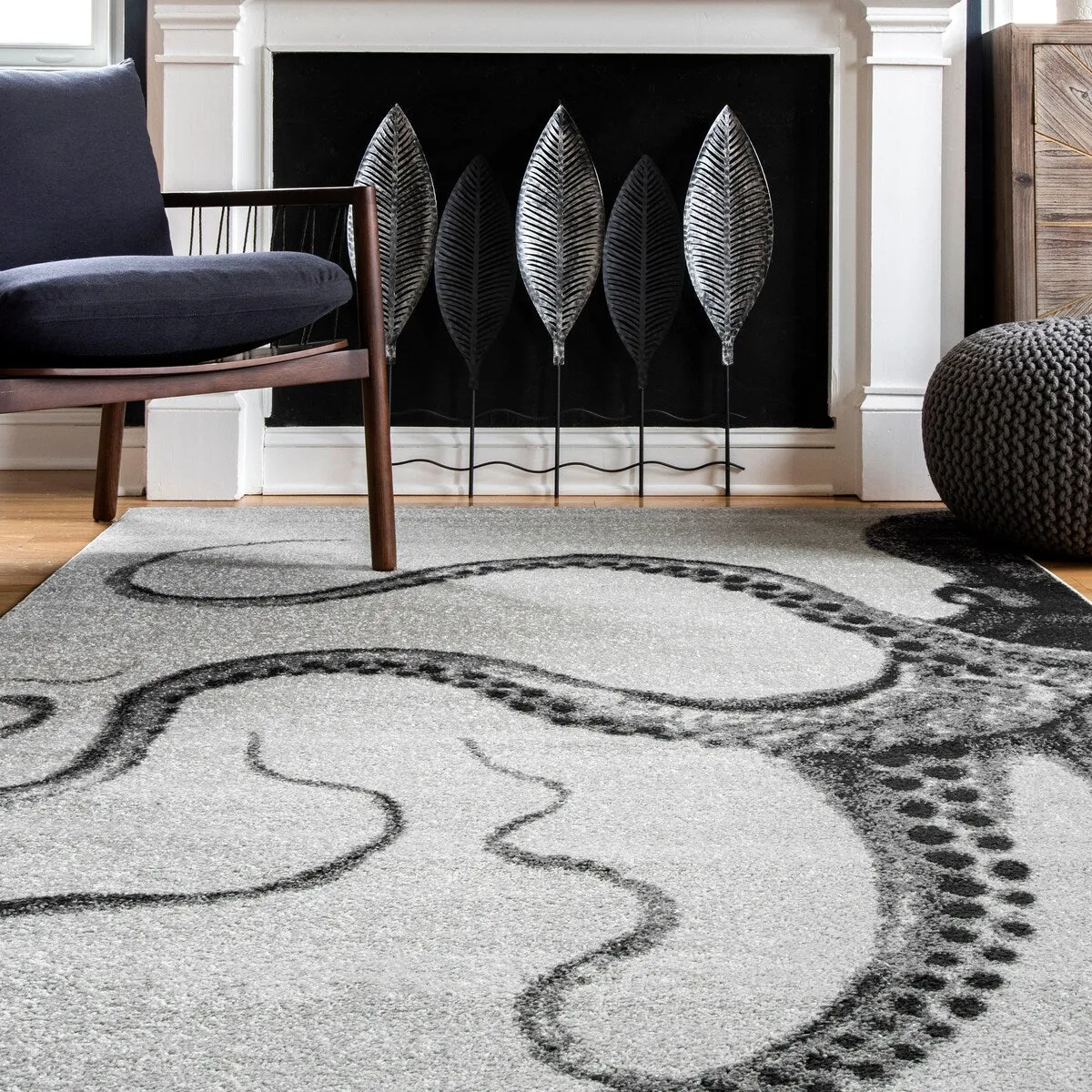 Nuloom Modern Octopus Area Rug