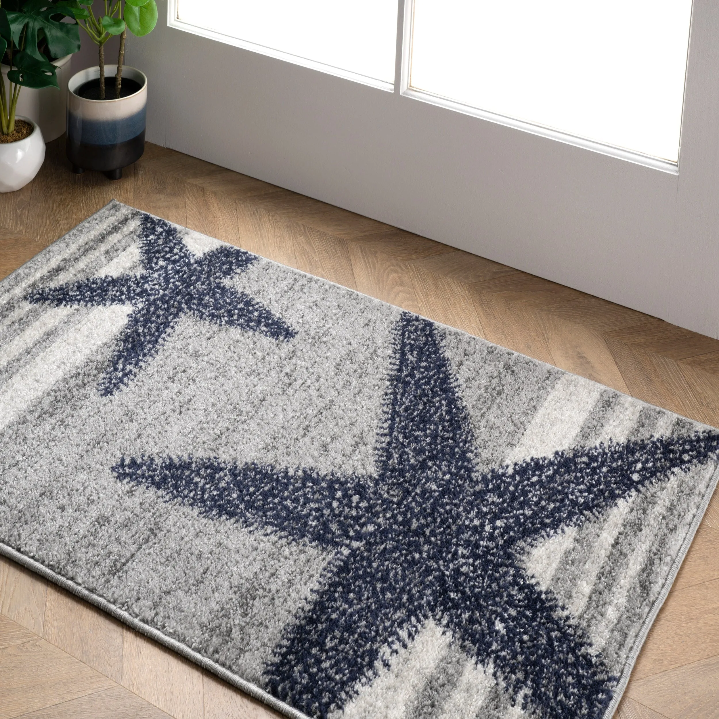 Nuloom Nidia Nautical Striped Area Rug