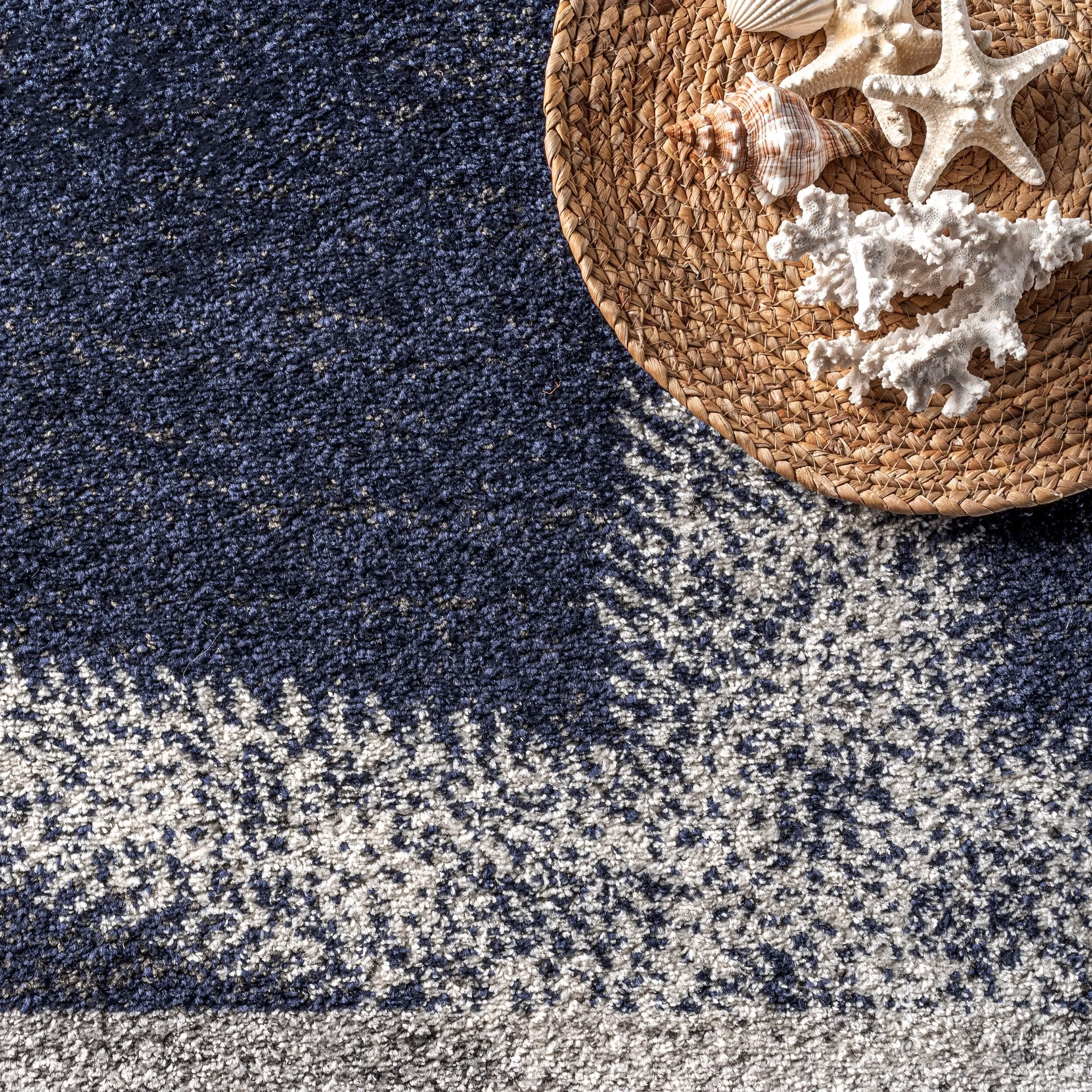 Nuloom Nidia Nautical Striped Area Rug