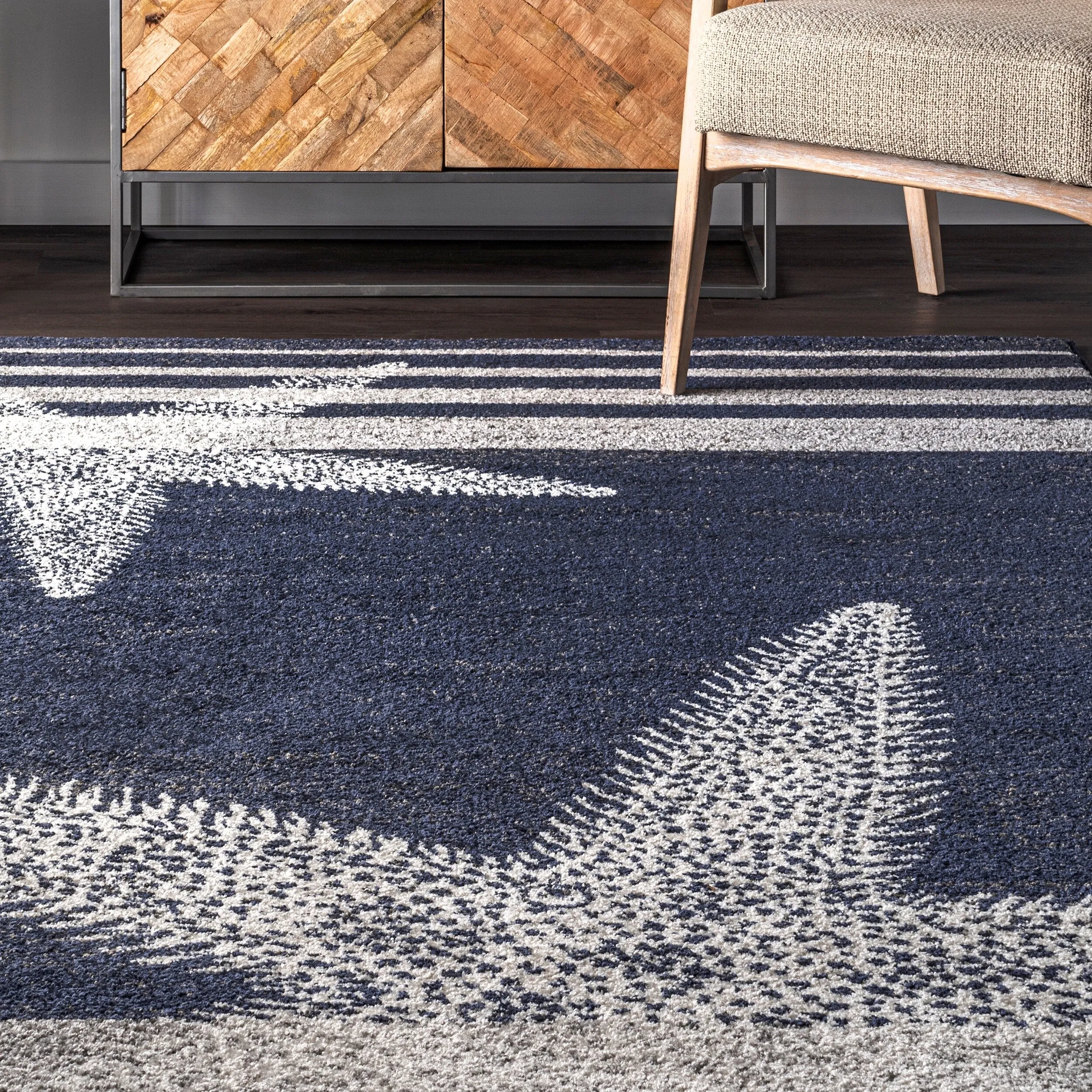 Nuloom Nidia Nautical Striped Area Rug