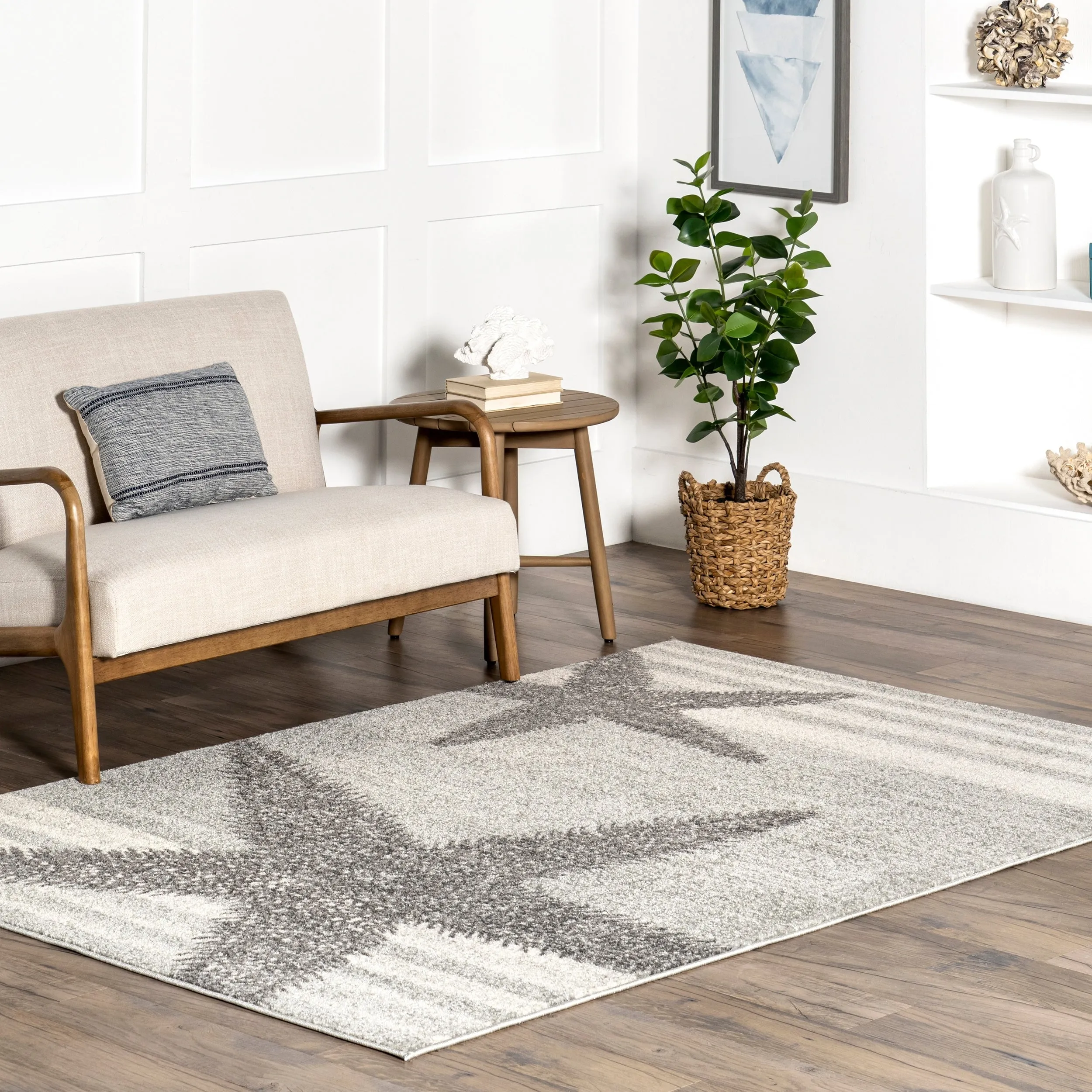 Nuloom Nidia Nautical Striped Area Rug