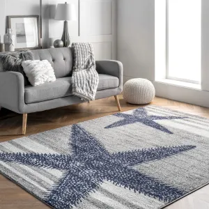 Nuloom Nidia Nautical Striped Area Rug