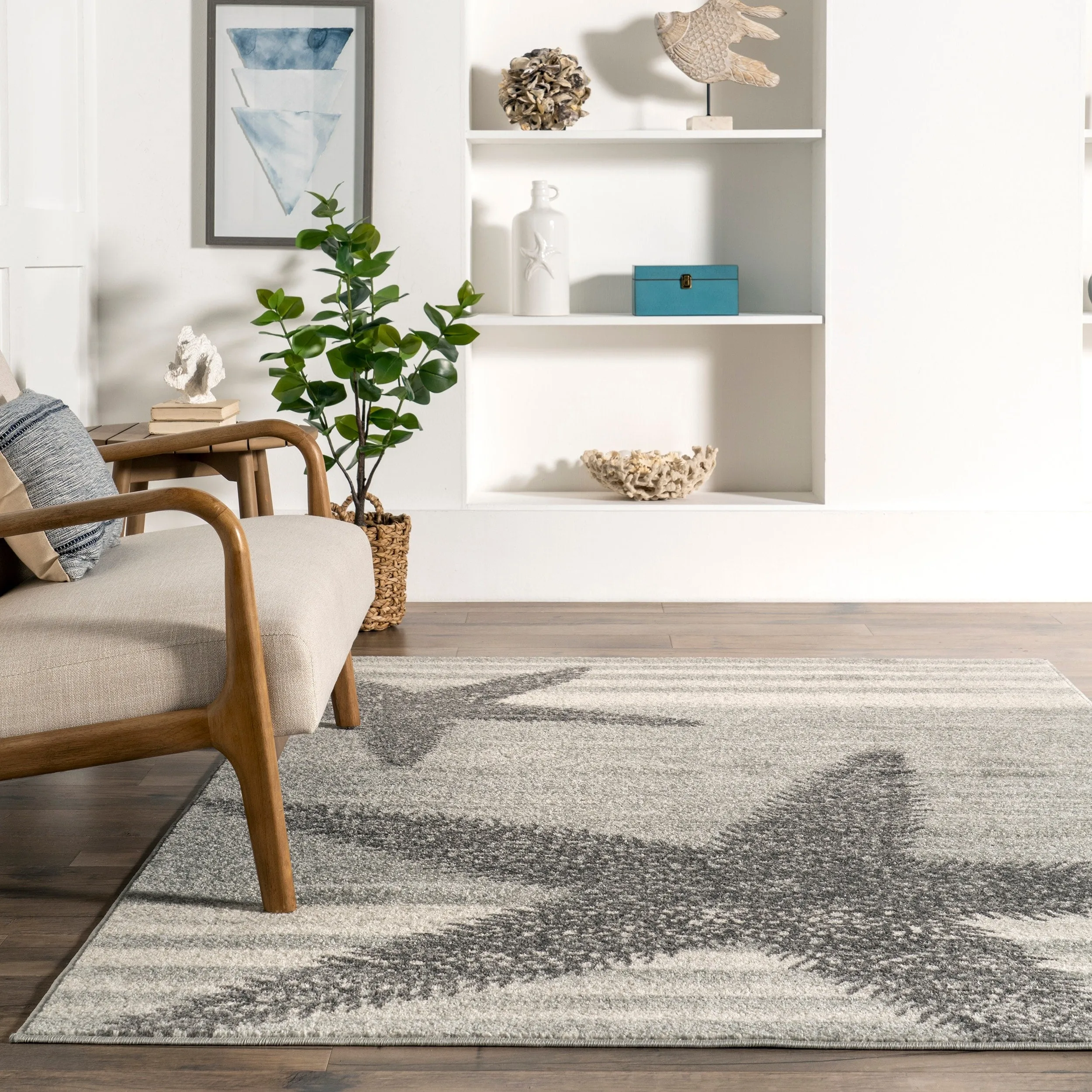 Nuloom Nidia Nautical Striped Area Rug