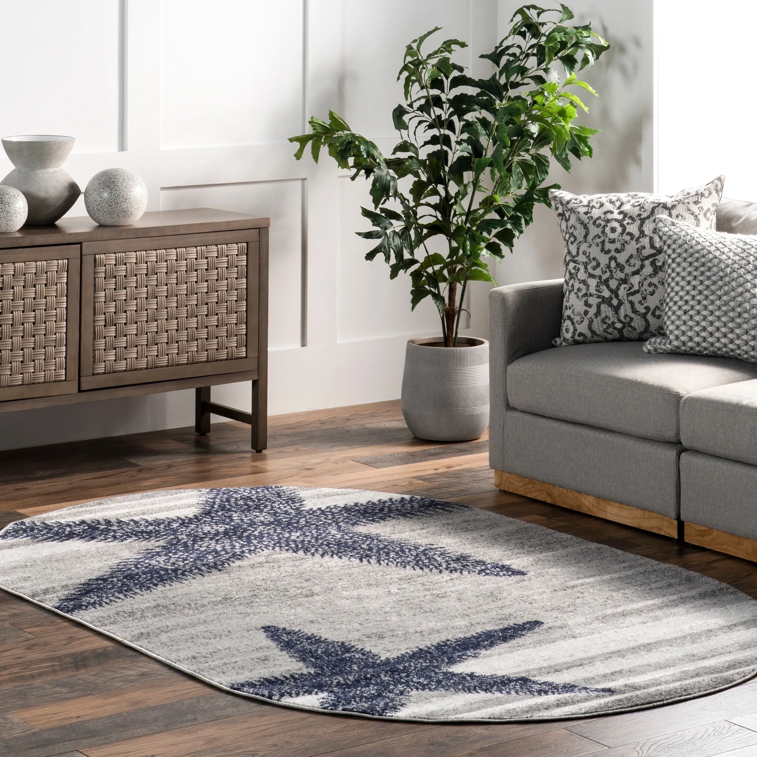 Nuloom Nidia Nautical Striped Area Rug