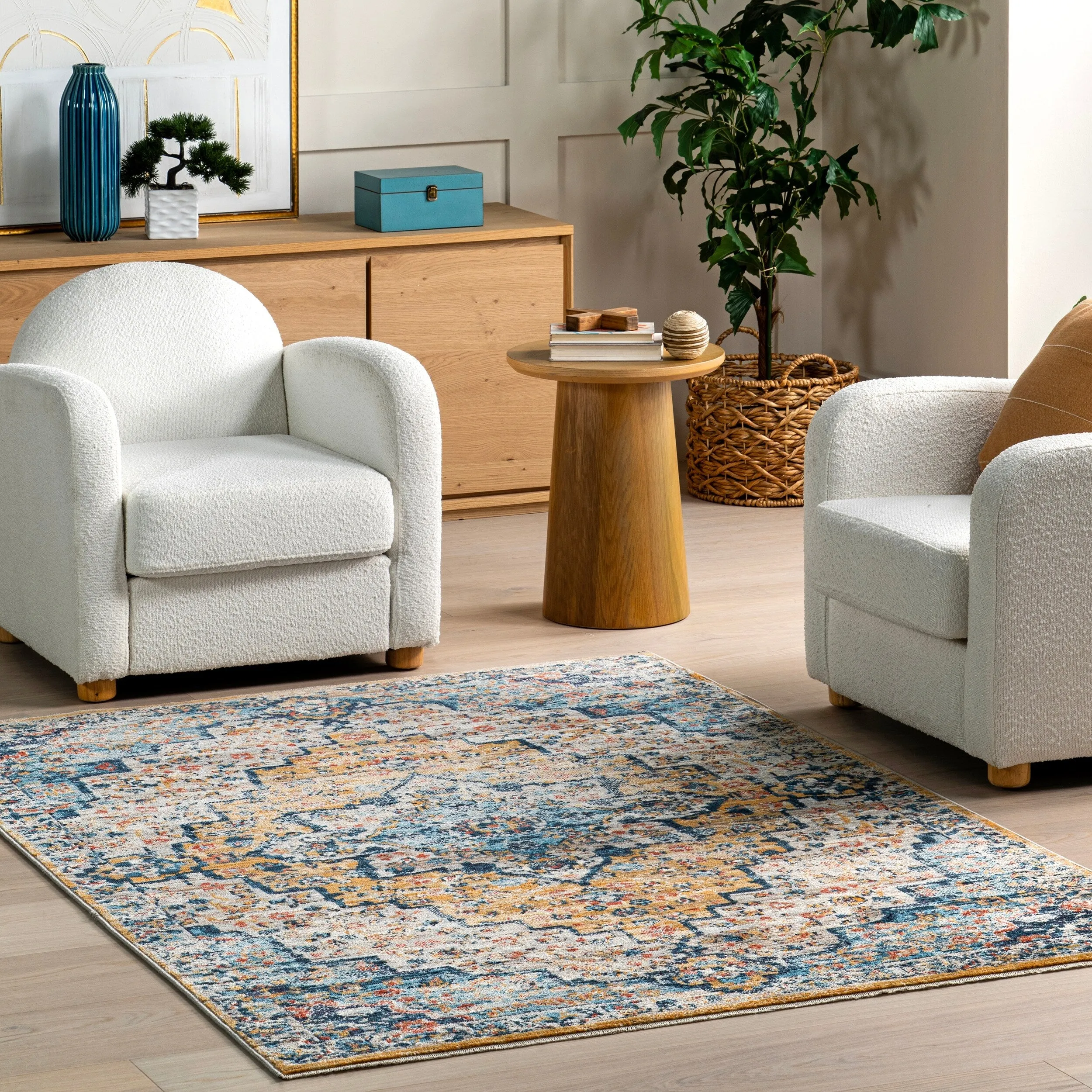 Nuloom Signe Faded Transitional Area Rug