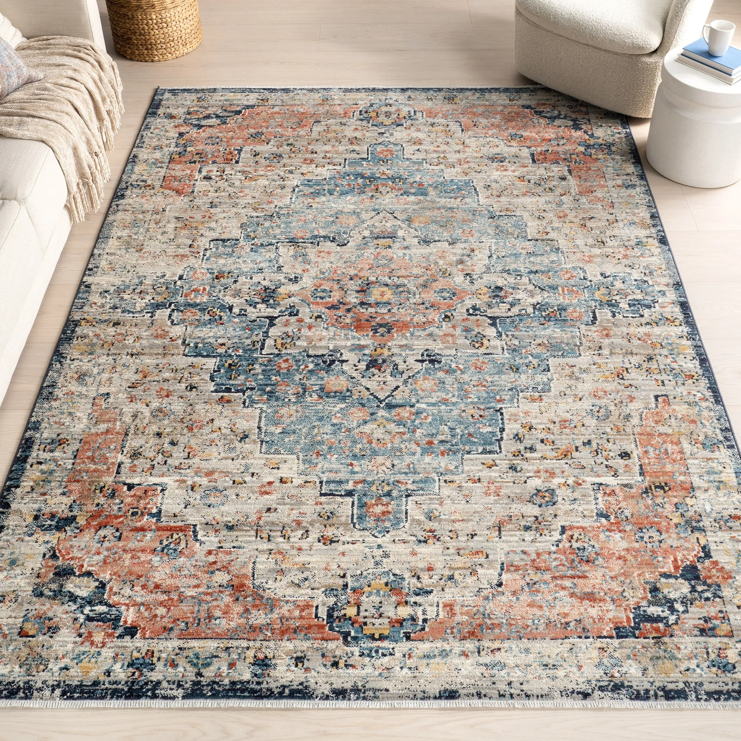 Nuloom Signe Faded Transitional Area Rug
