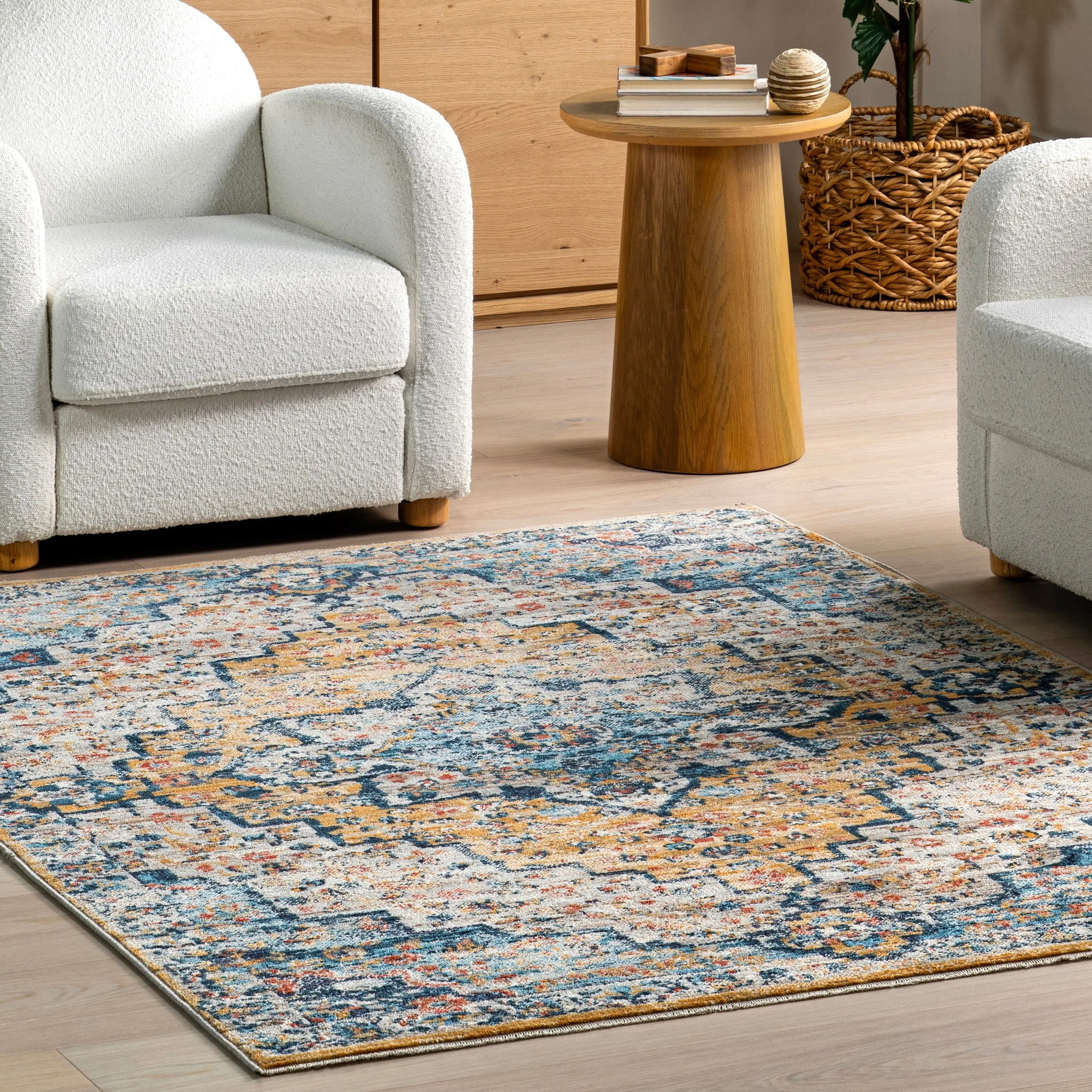 Nuloom Signe Faded Transitional Area Rug