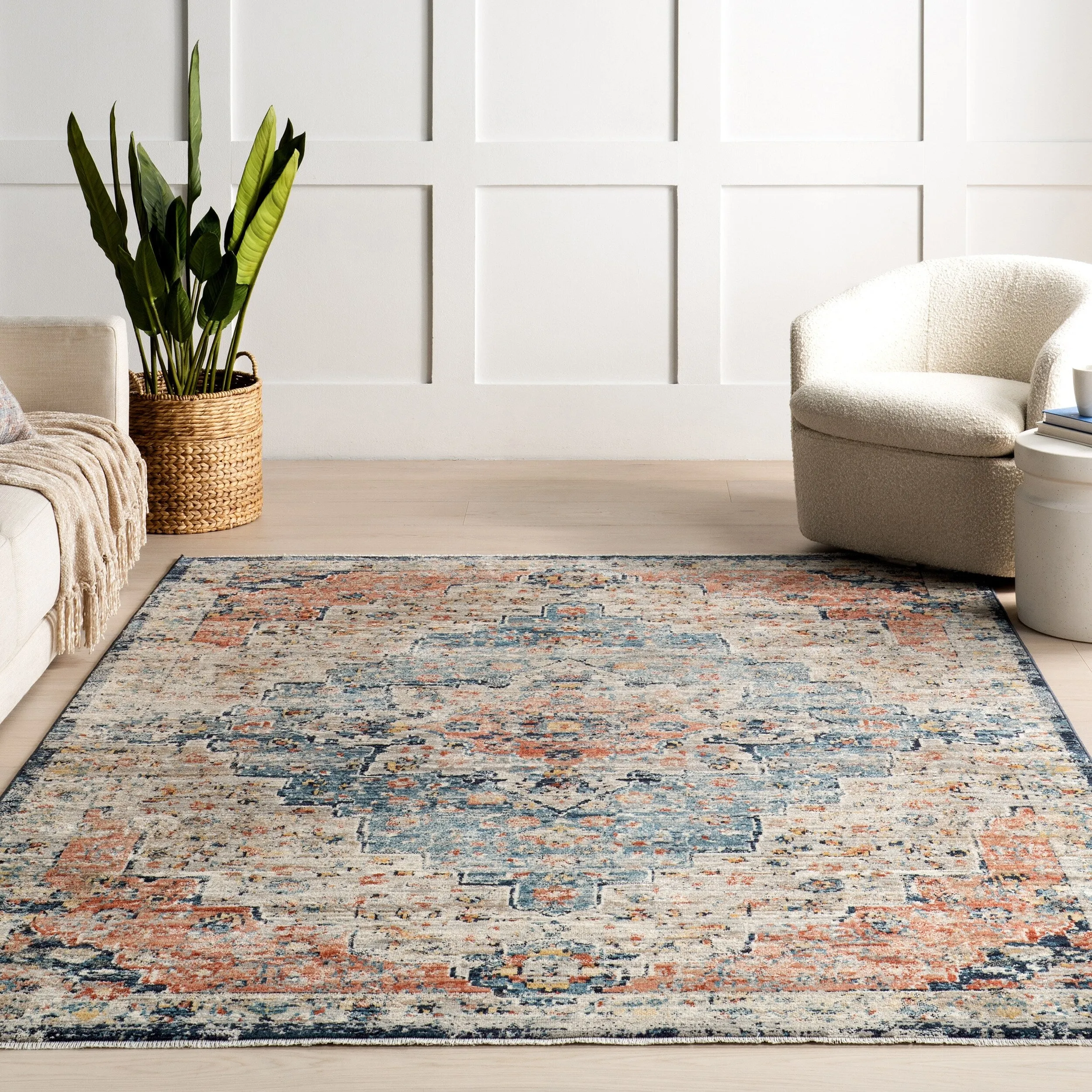 Nuloom Signe Faded Transitional Area Rug