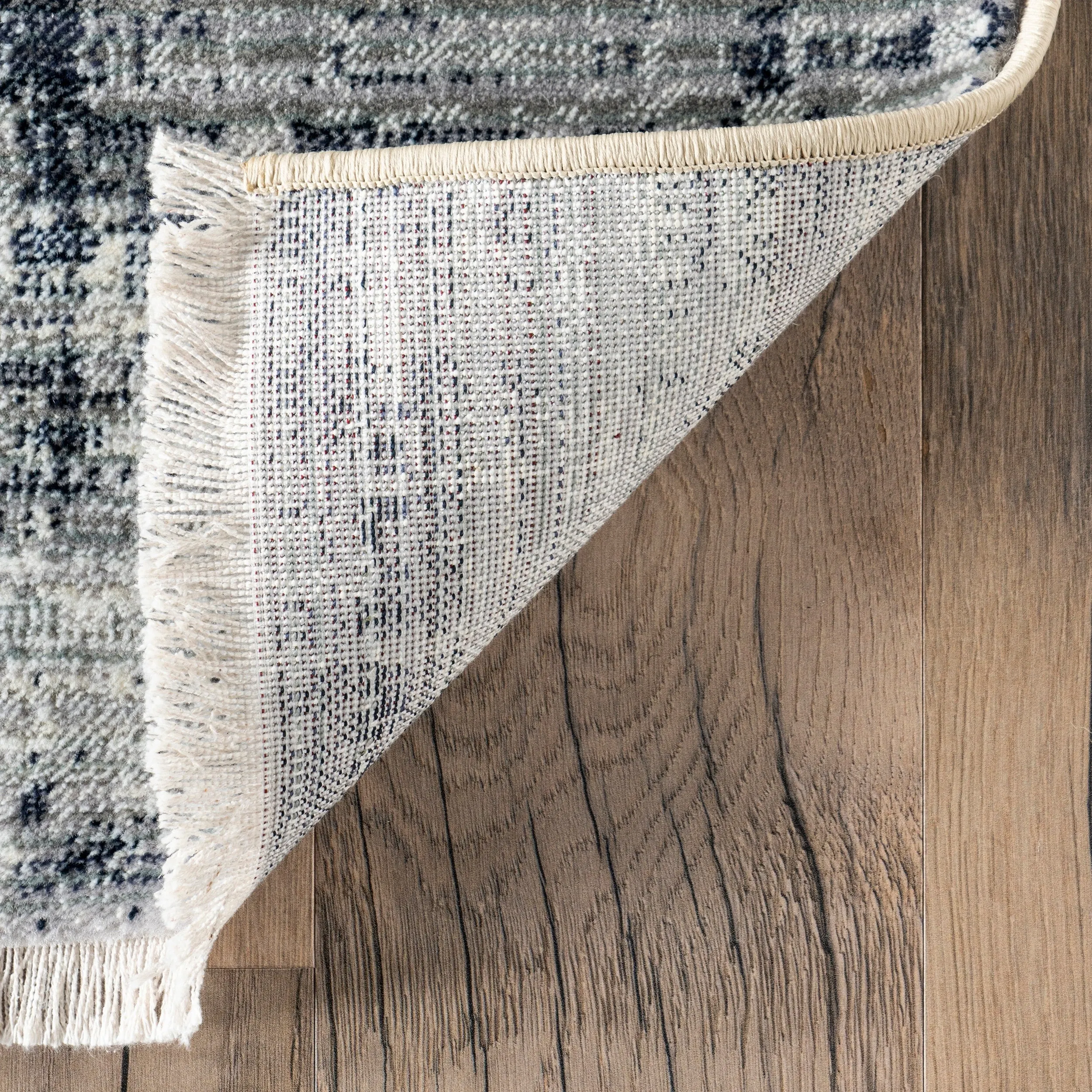 Nuloom Vickie Abstract Fringe Area Rug