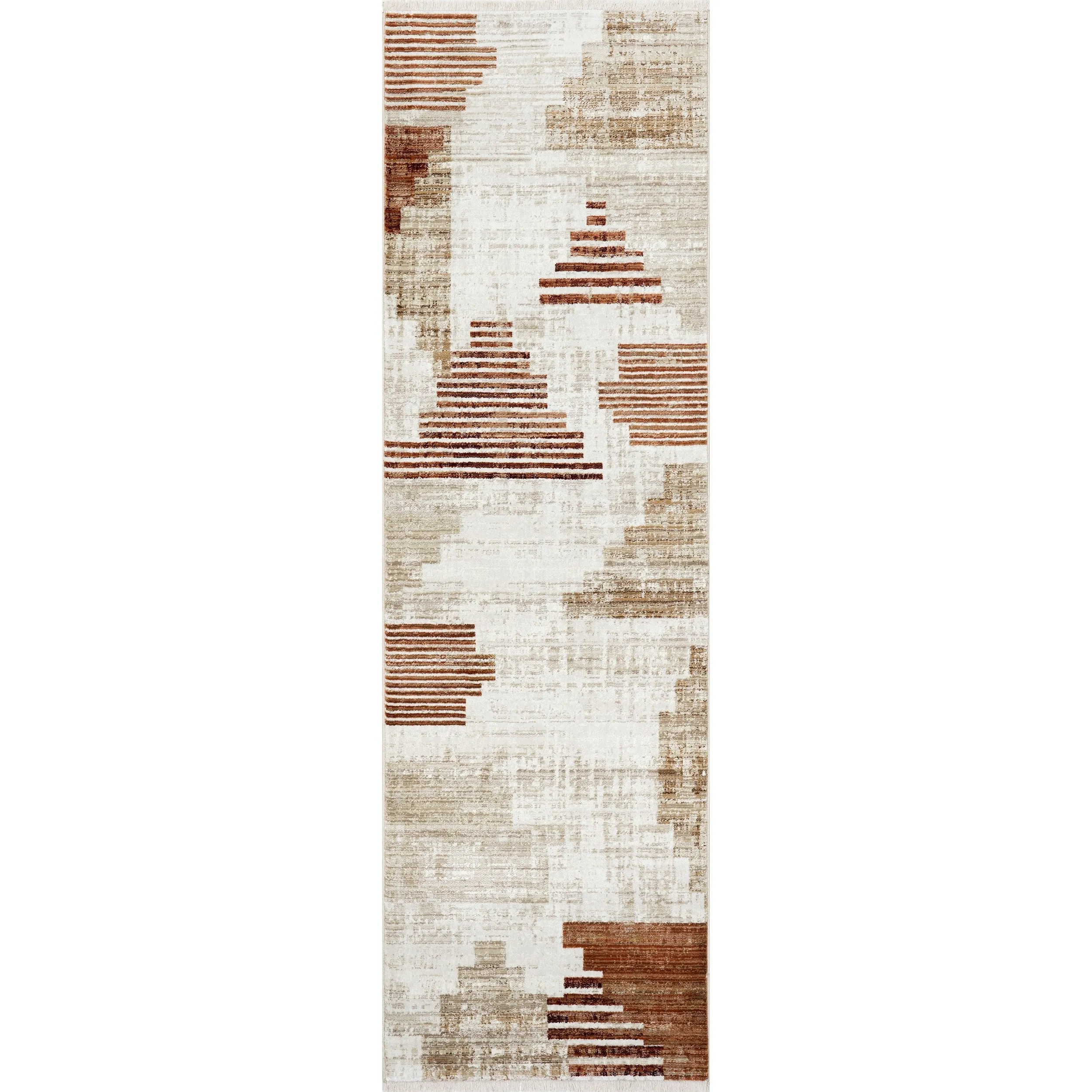 Nuloom Vickie Abstract Fringe Area Rug
