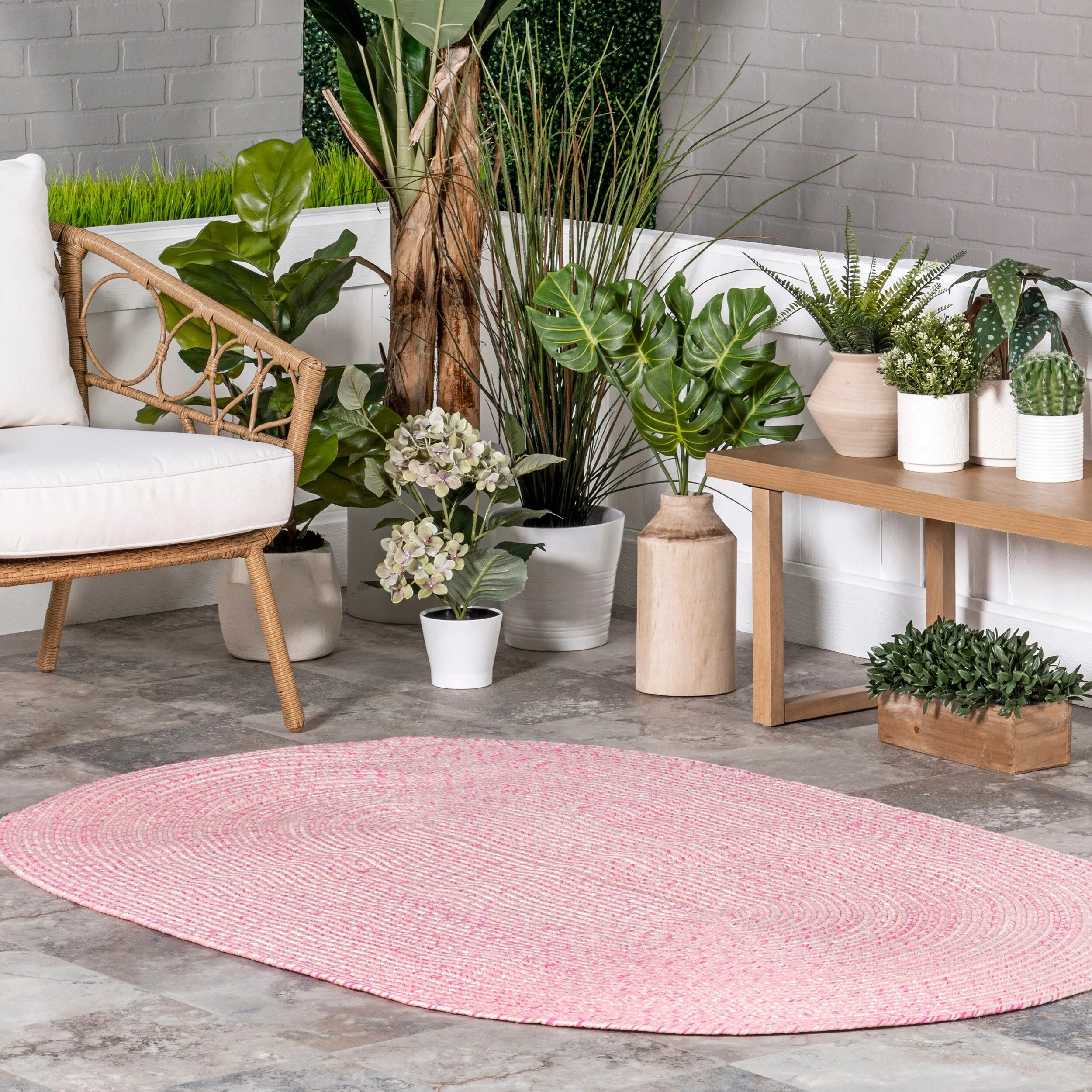 Nuloom Wynn Braided Indoor/Outdoor Area Rug