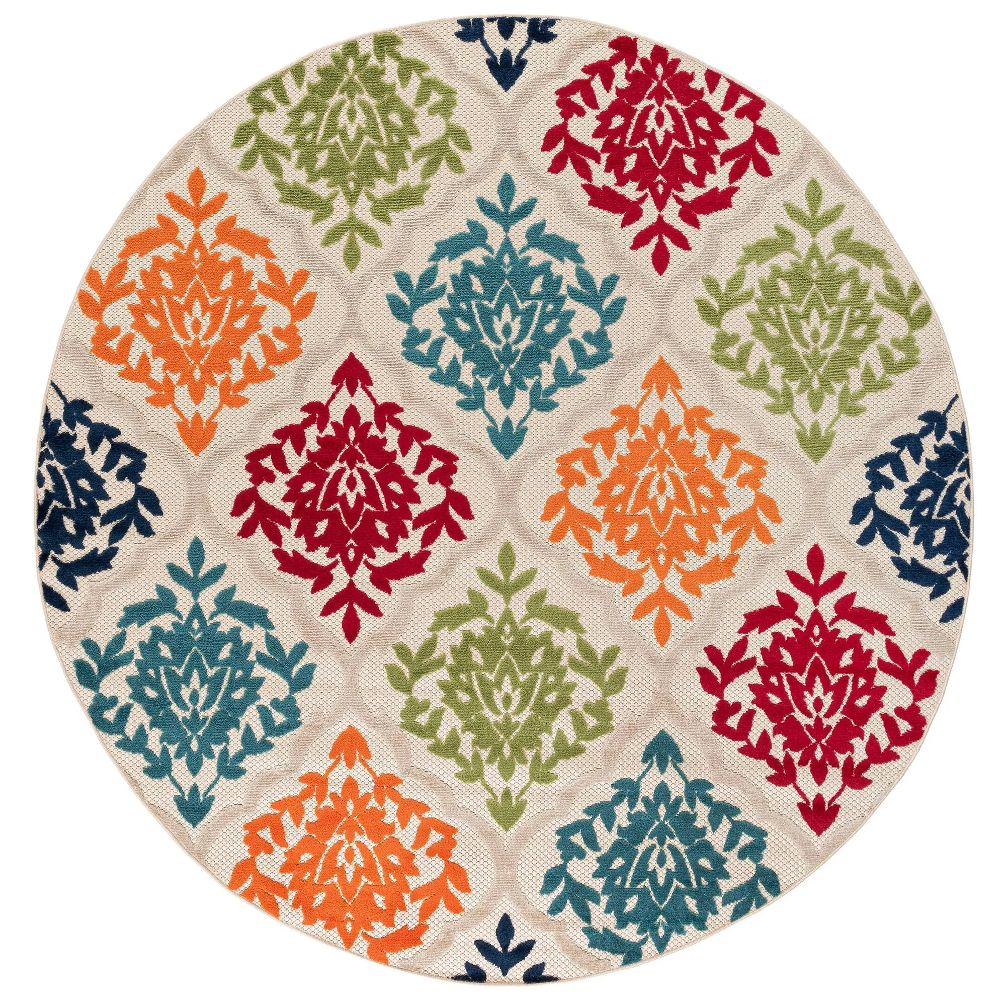 Origin Coastal Medallion Indoor/Outdoor Area Rug