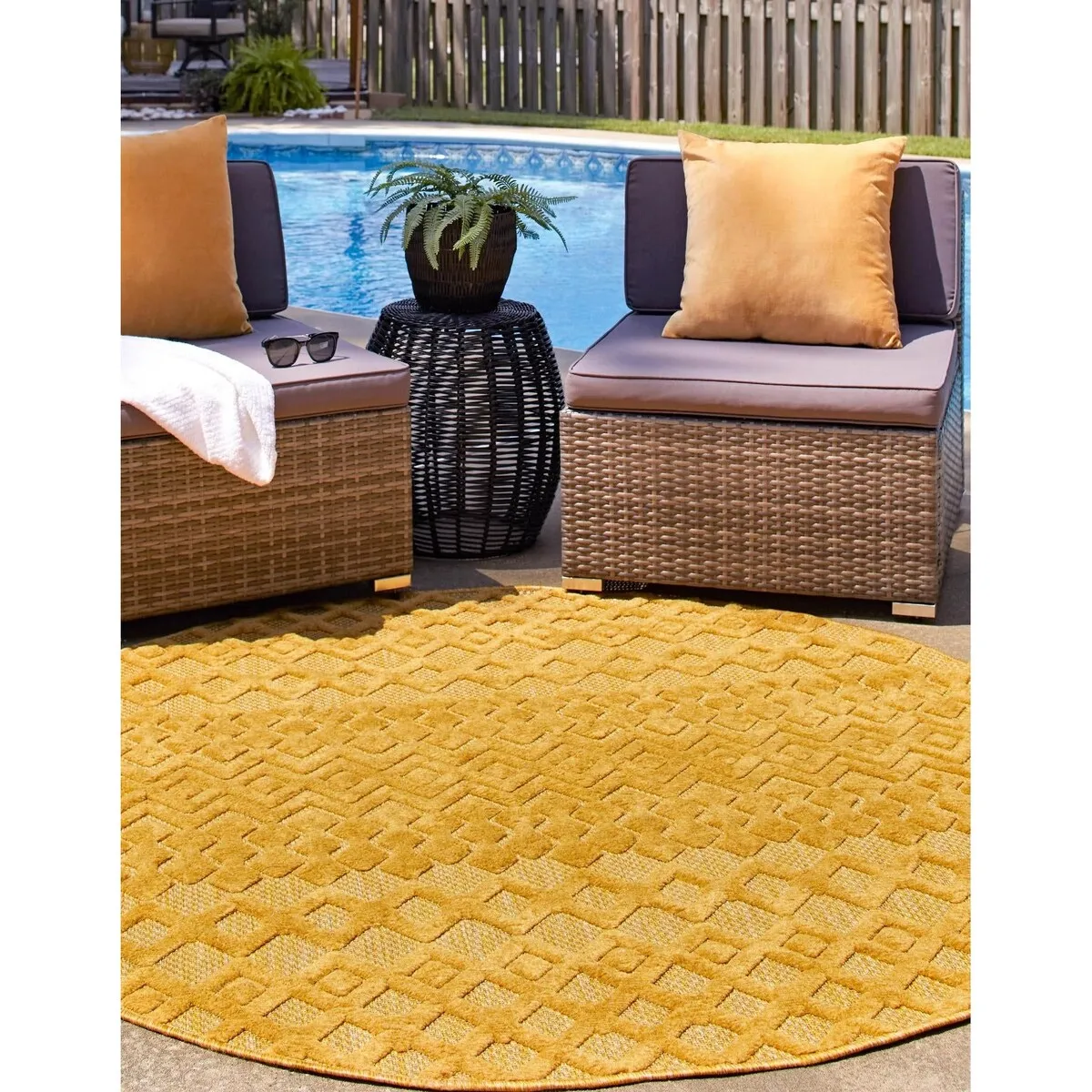 Outdoor Haversham Collection Area Rug