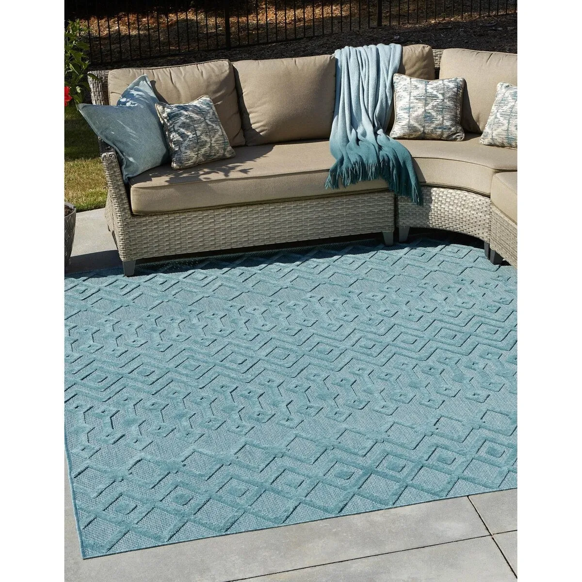 Outdoor Haversham Collection Area Rug