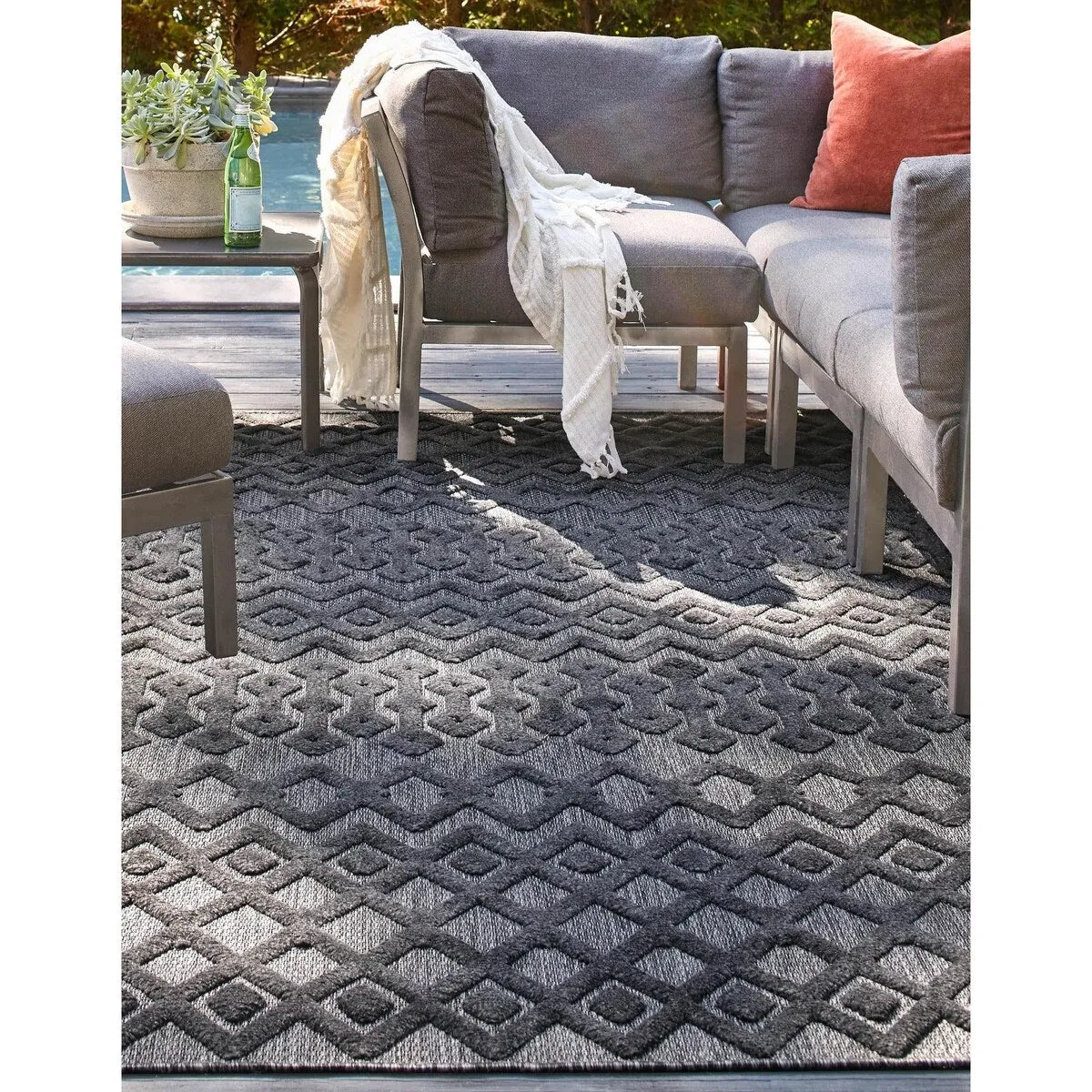 Outdoor Haversham Collection Area Rug