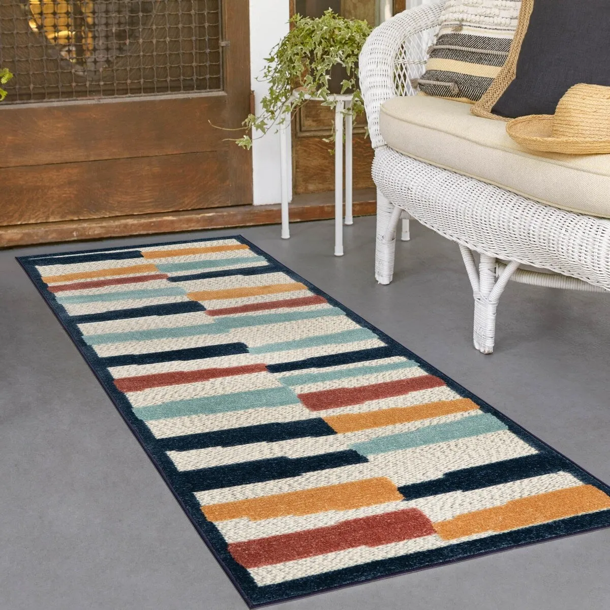 Outdoor Helena Collection Area Rug