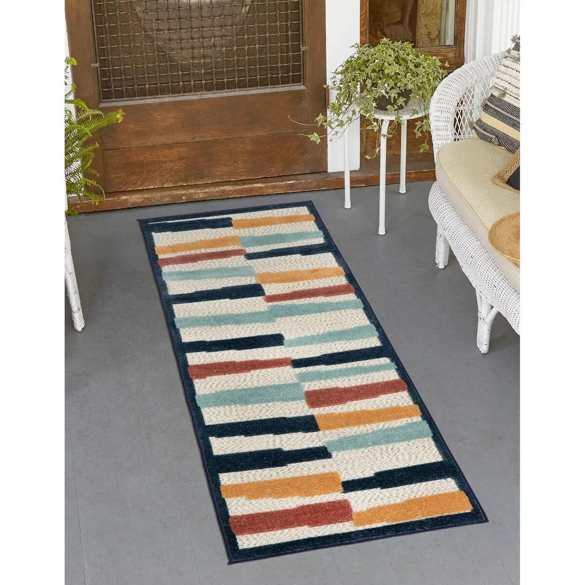 Outdoor Helena Collection Area Rug