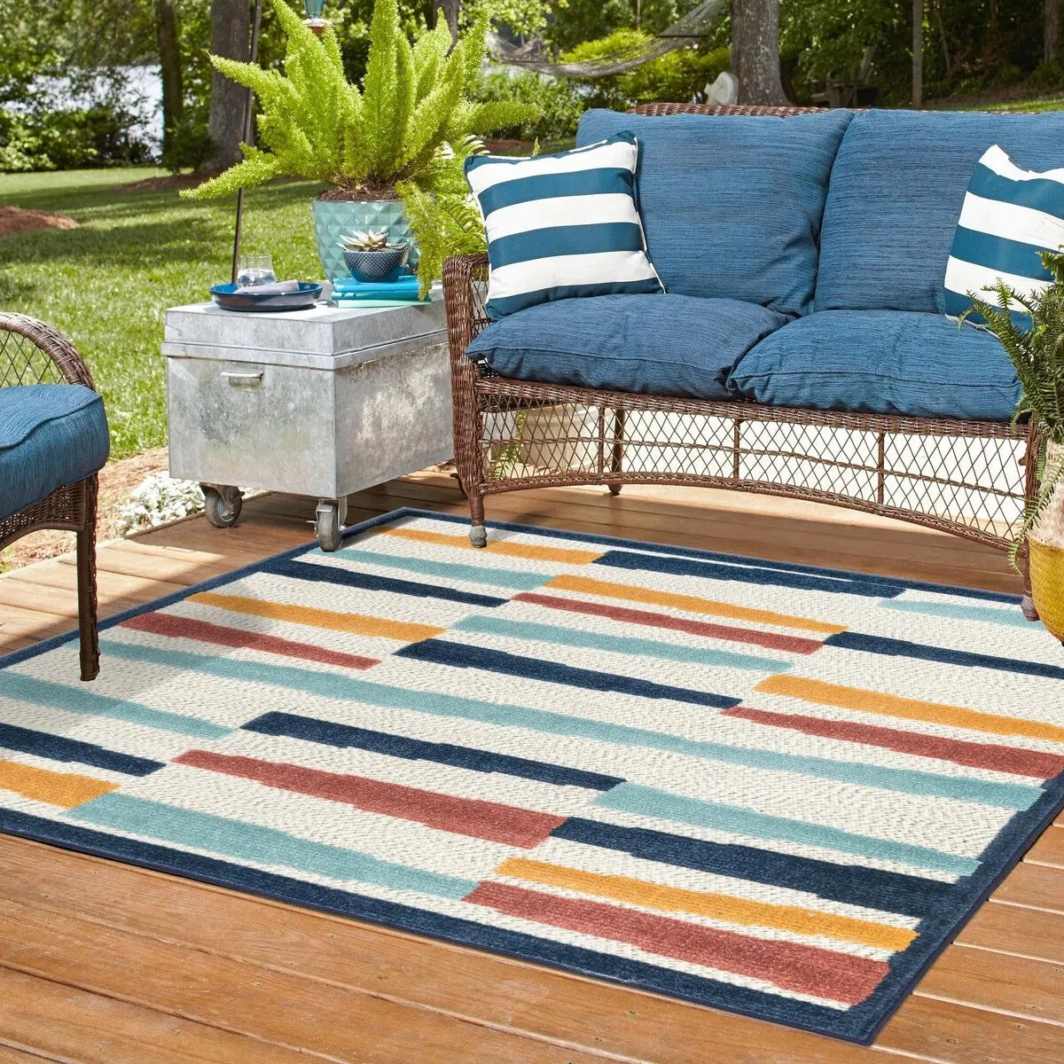 Outdoor Helena Collection Area Rug