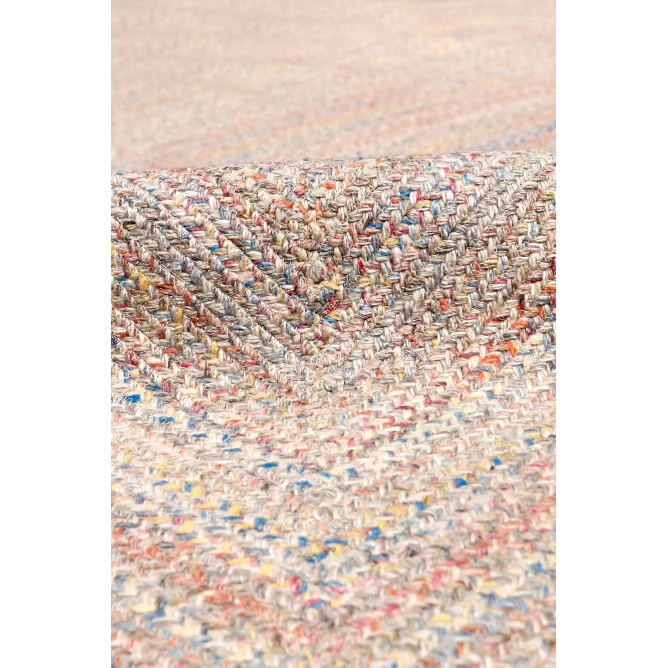 Pasargad Home Lagos Braided Indoor/Outdoor Area Rug