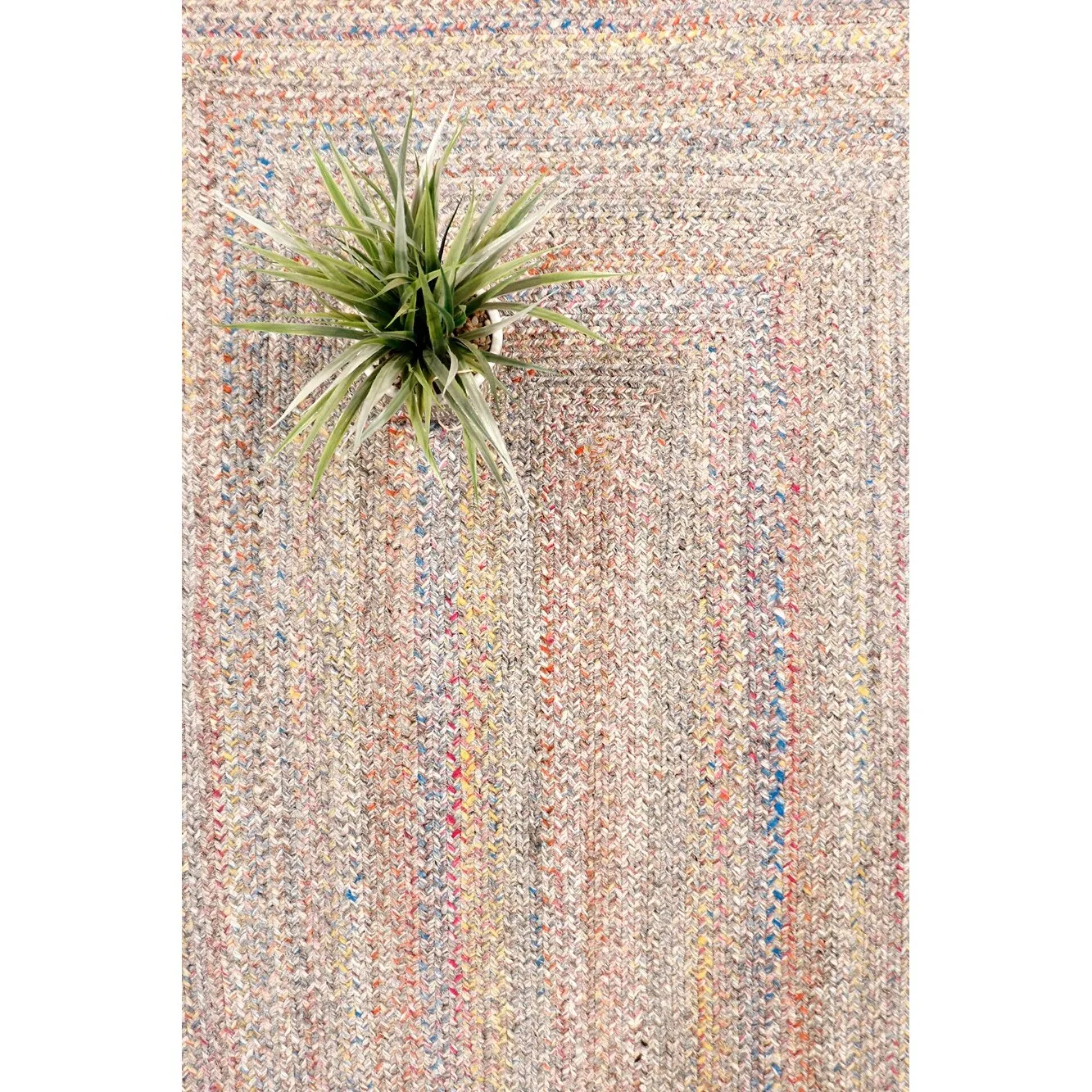 Pasargad Home Lagos Braided Indoor/Outdoor Area Rug