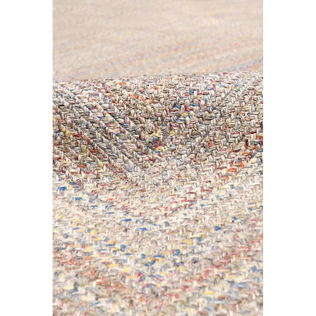Pasargad Home Lagos Braided Indoor/Outdoor Area Rug