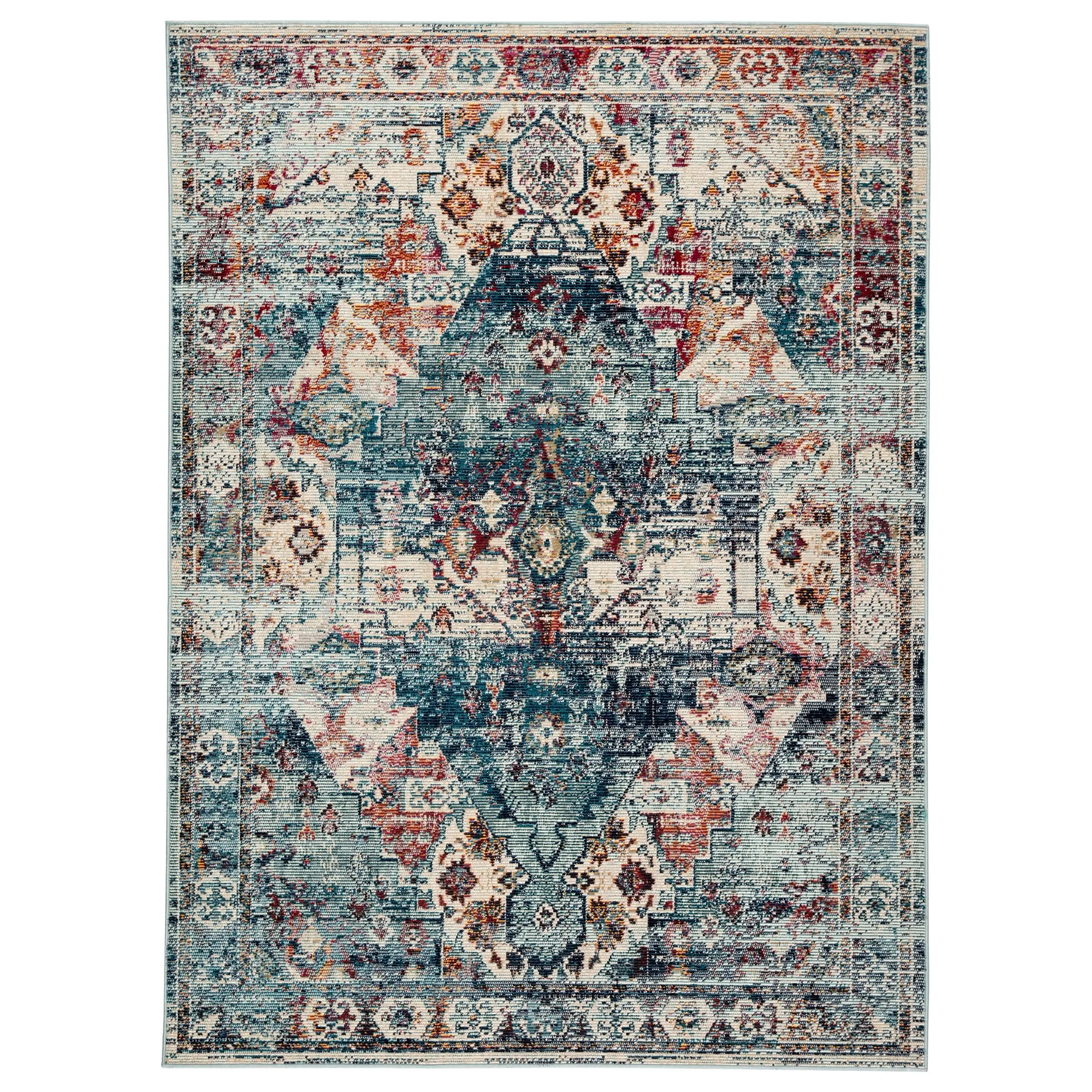 Porch & Den Falkland Medallion Indoor/ Outdoor Area Rug