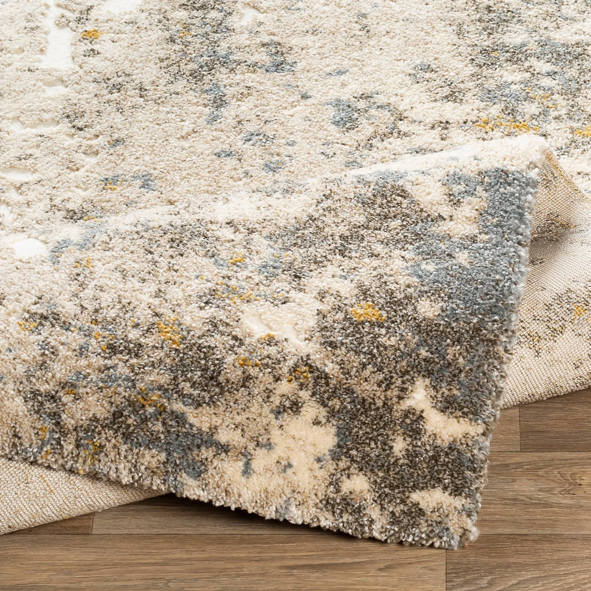 Porch & Den Mehama Abstract Plush Area Rug