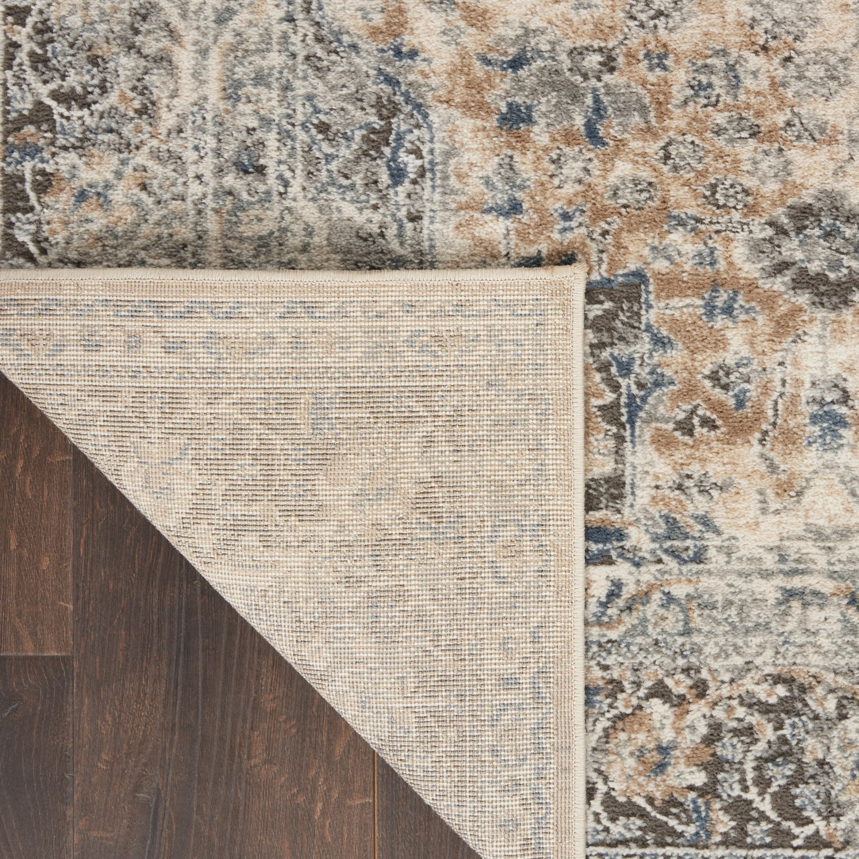 Porch & Den Traditional Bordered Medallion Area Rug