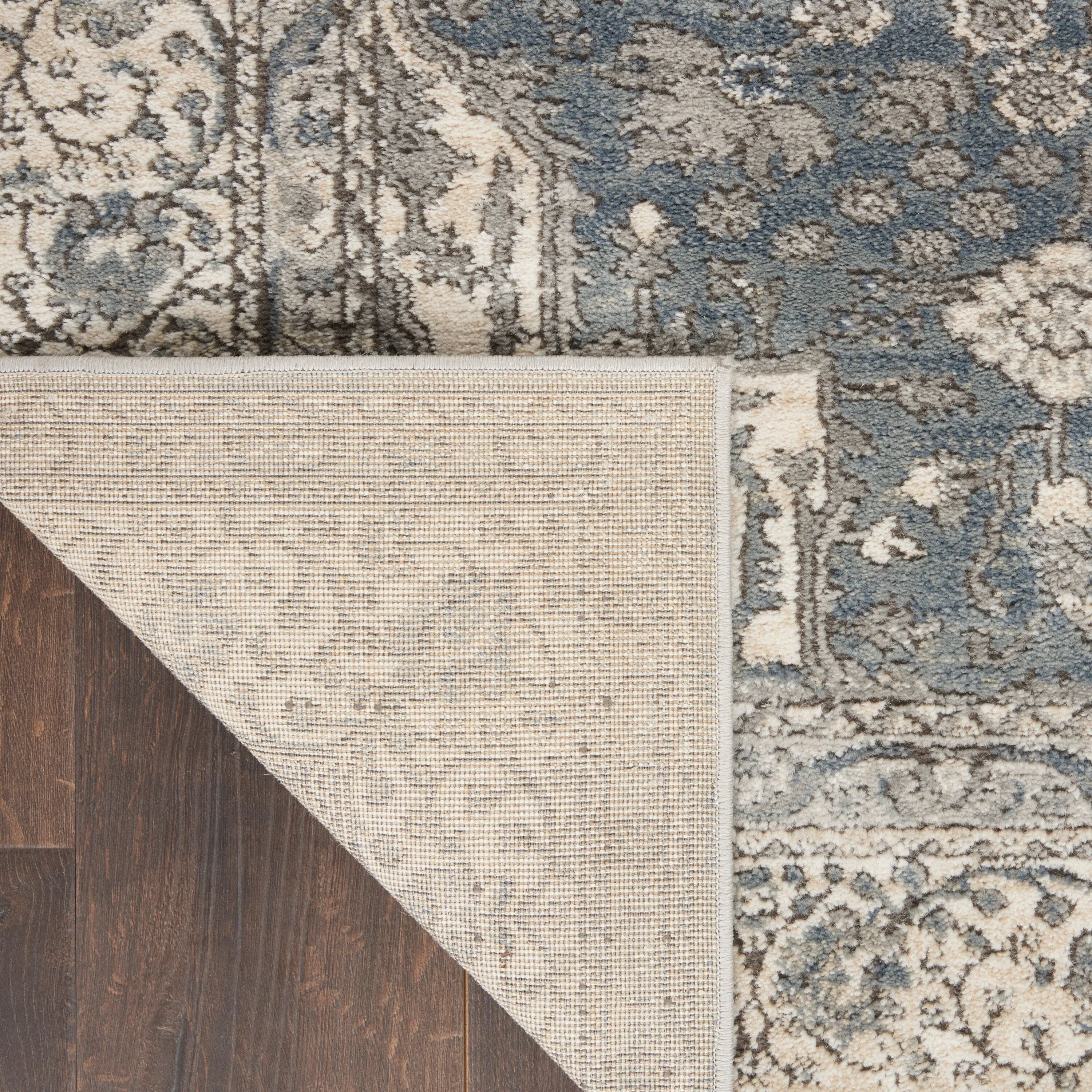 Porch & Den Traditional Bordered Medallion Area Rug