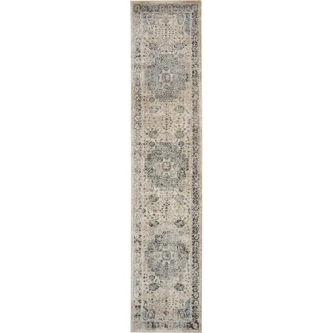 Porch & Den Traditional Bordered Medallion Area Rug