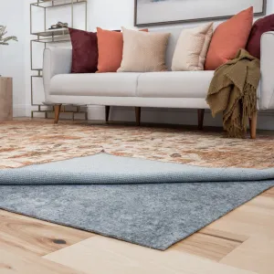 Posh Grip Felt Solid Non Slip Rug Pad - Gray