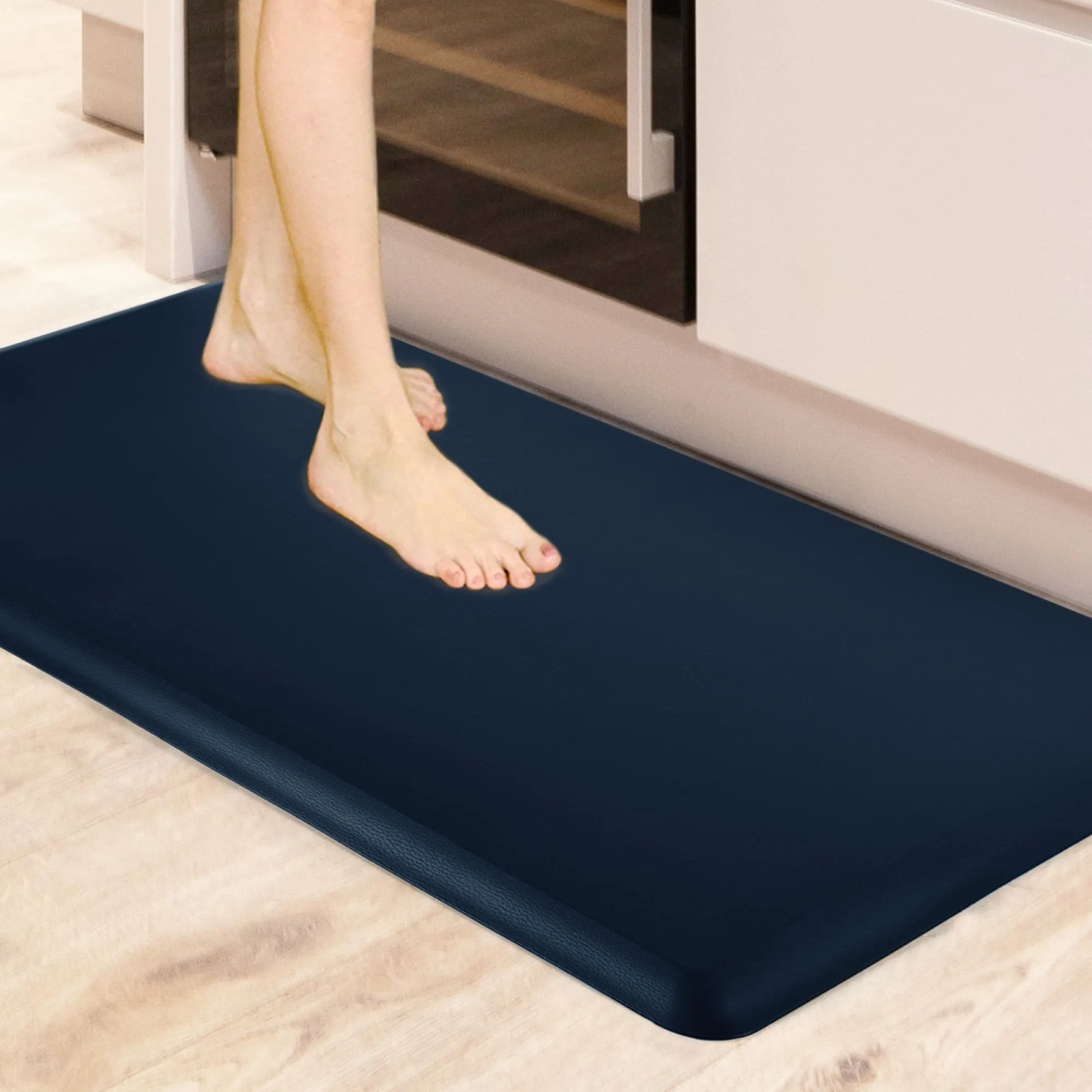 Premium Anti-Fatigue Comfort Mat. Thick. Non-Slip & All-Purpose Comfort - for Kitchen. Office Standing Desk