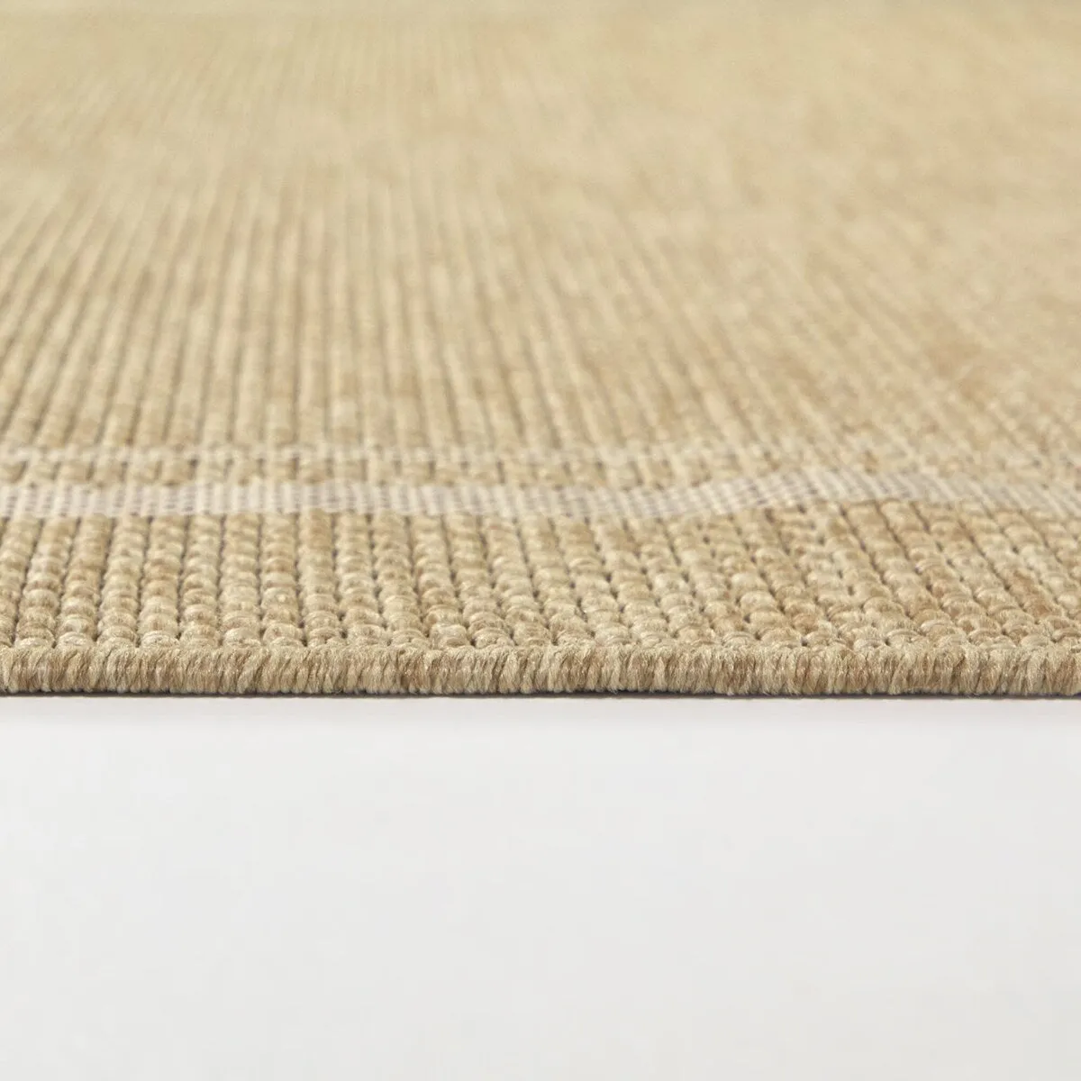 Proust Solid Border Indoor/Outdoor Area Rug